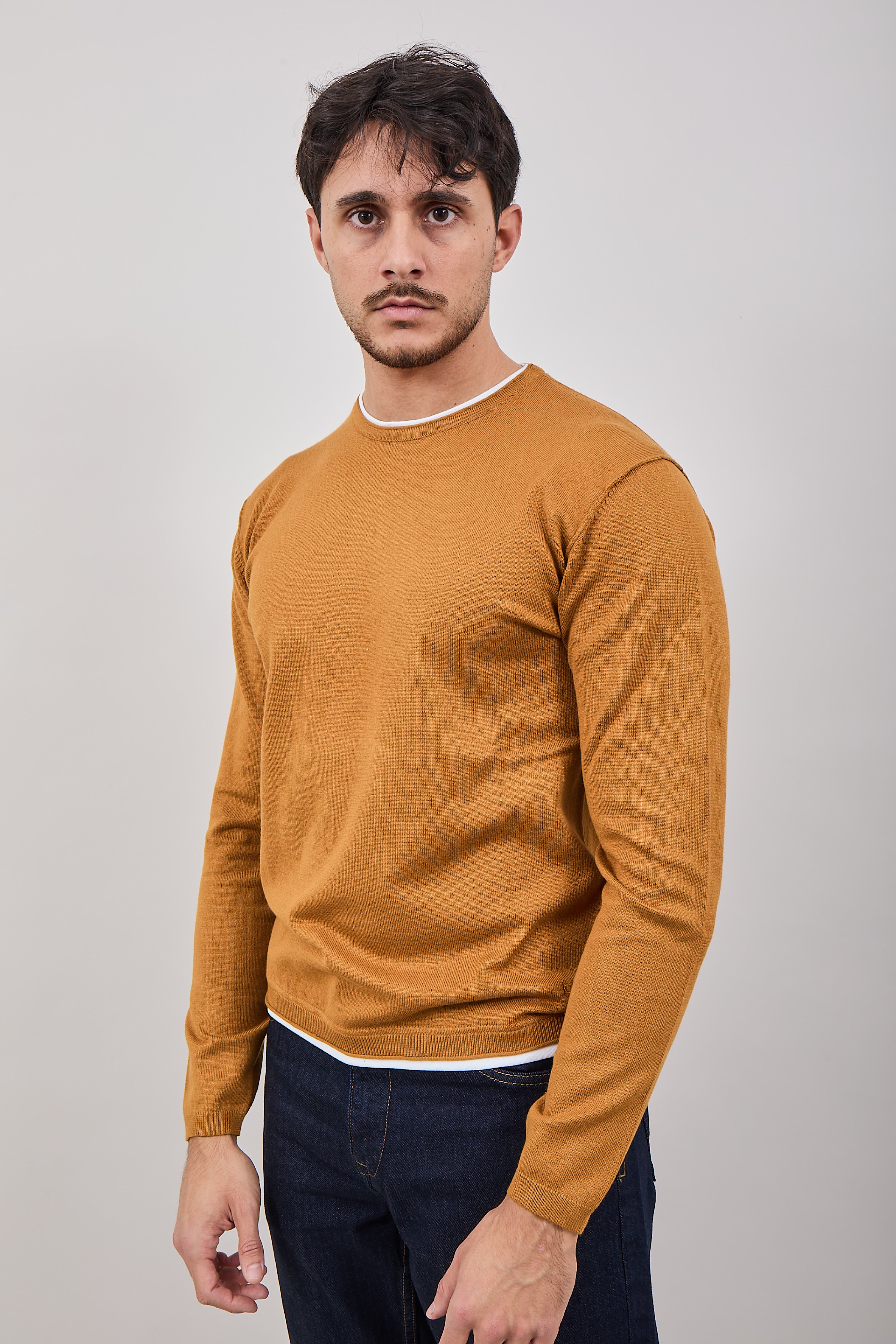 Maglioncino Hamaki-Ho Ocra 3162