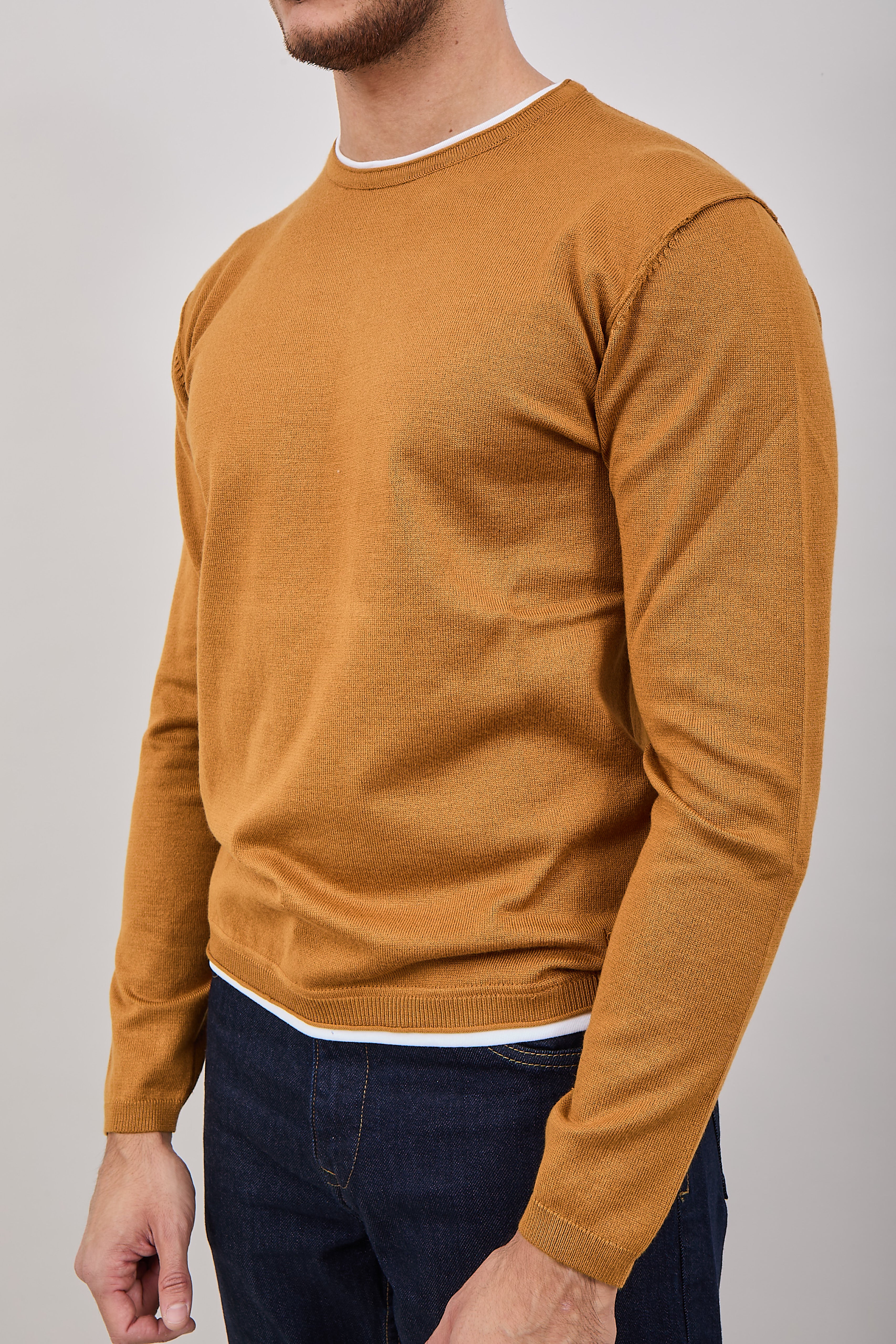 Maglioncino Hamaki-Ho Ocra 3162