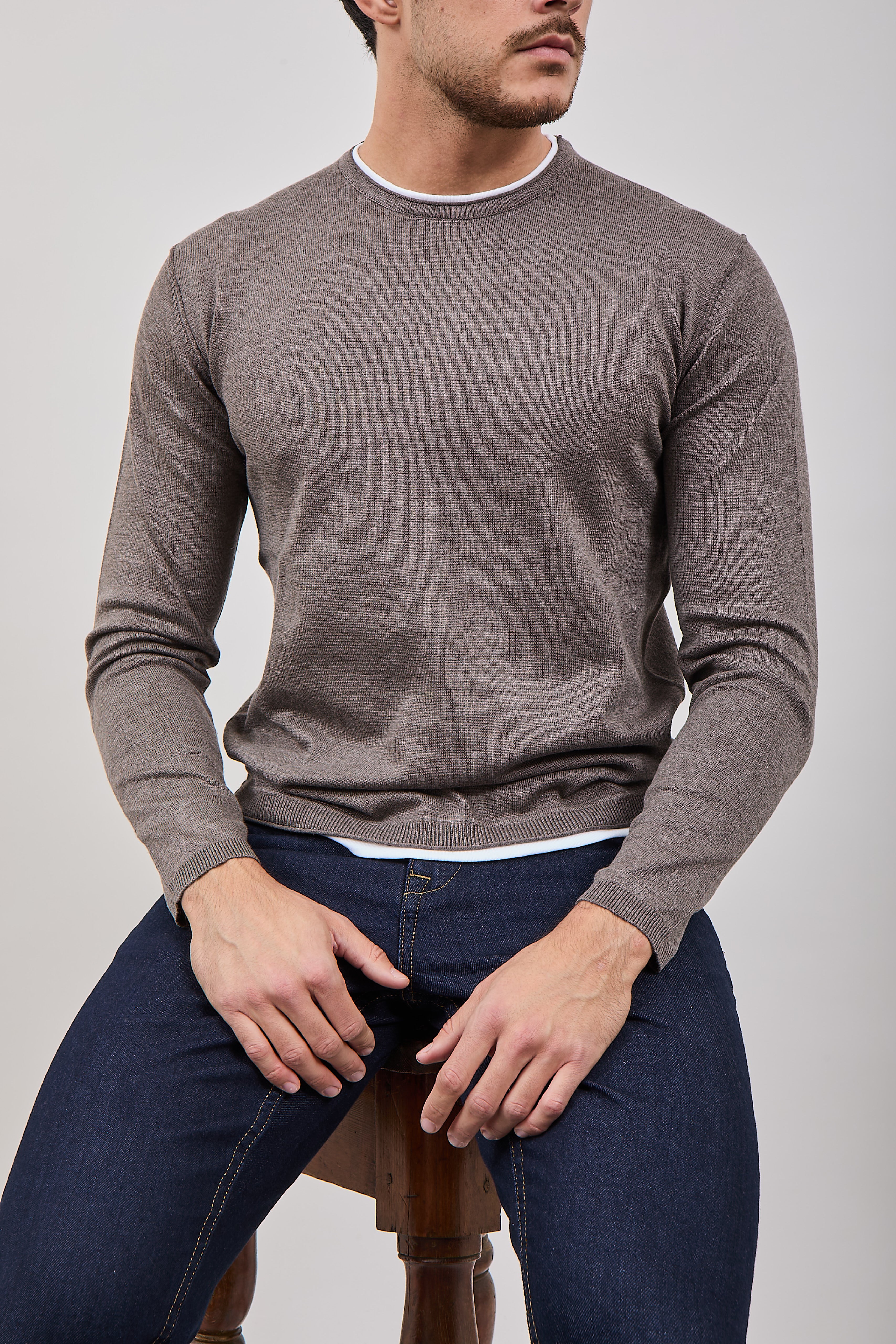 Maglioncino Hamaki-Ho Tortora 3162