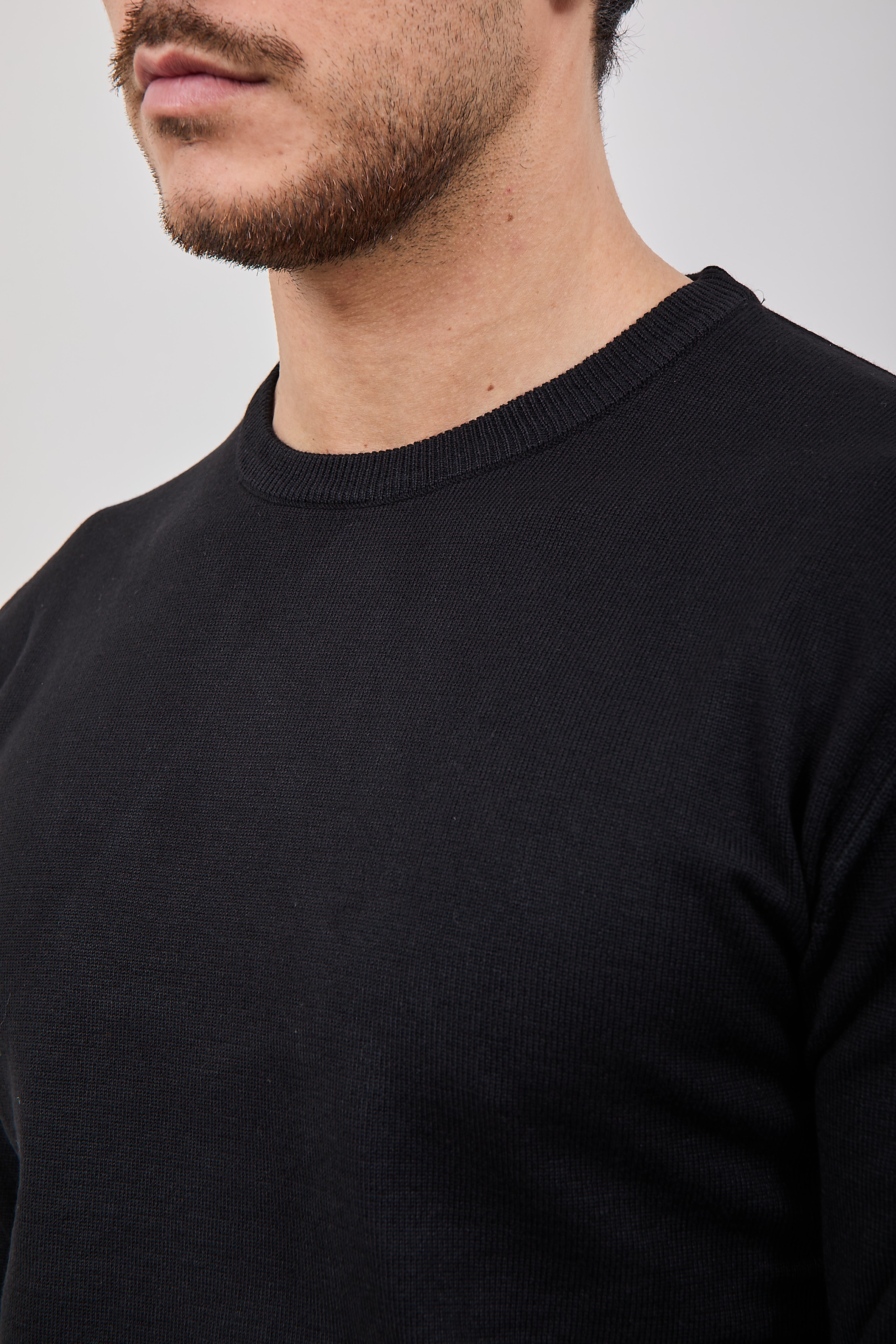 Felpa In maglia Alta Tensione Nera