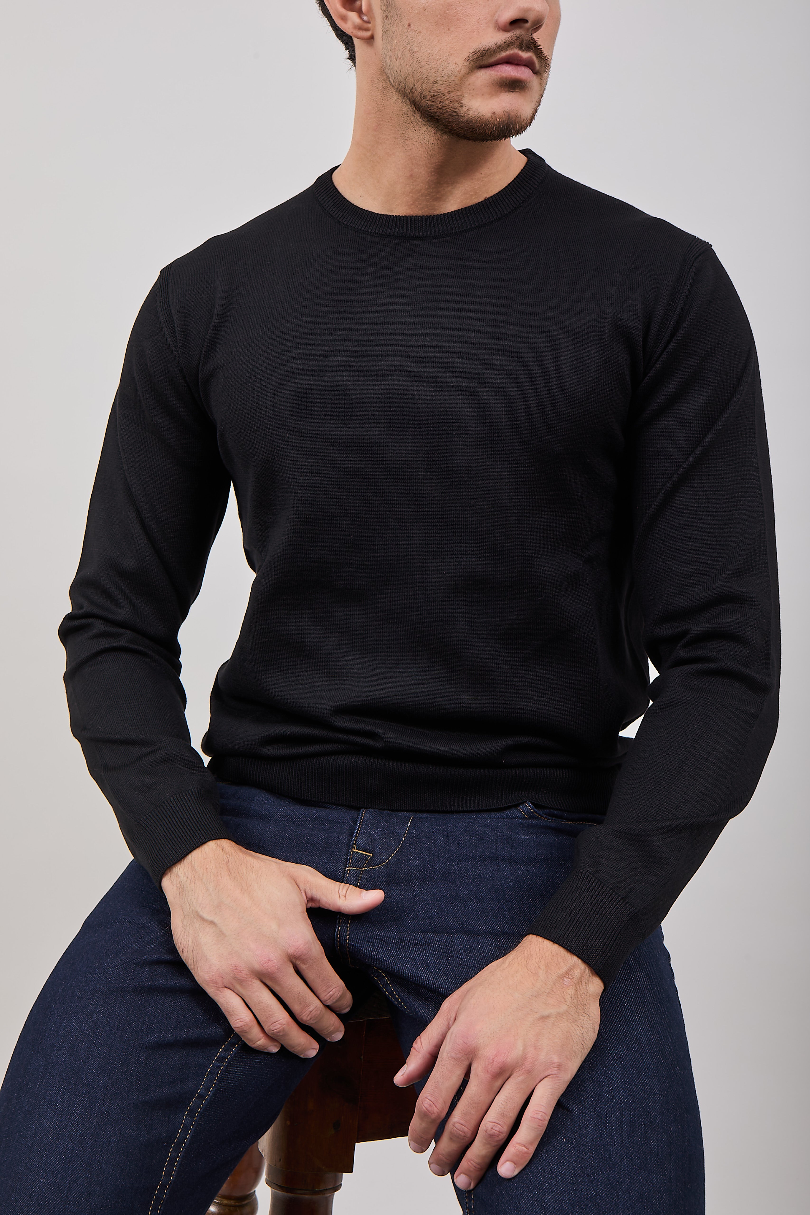 Maglioncino Hamaki-Ho Nero 3155