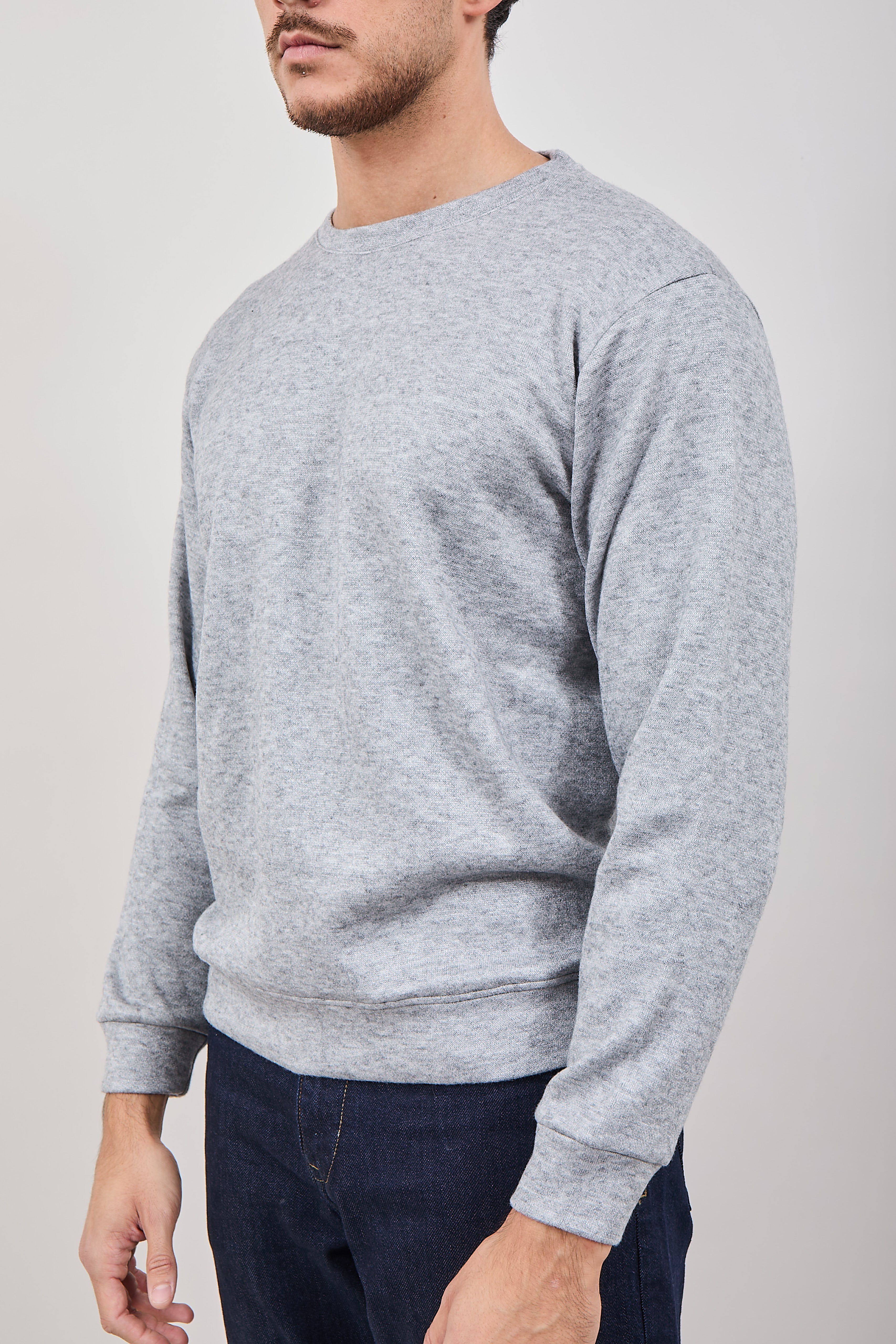 Felpa In maglia Alta Tensione Grigia