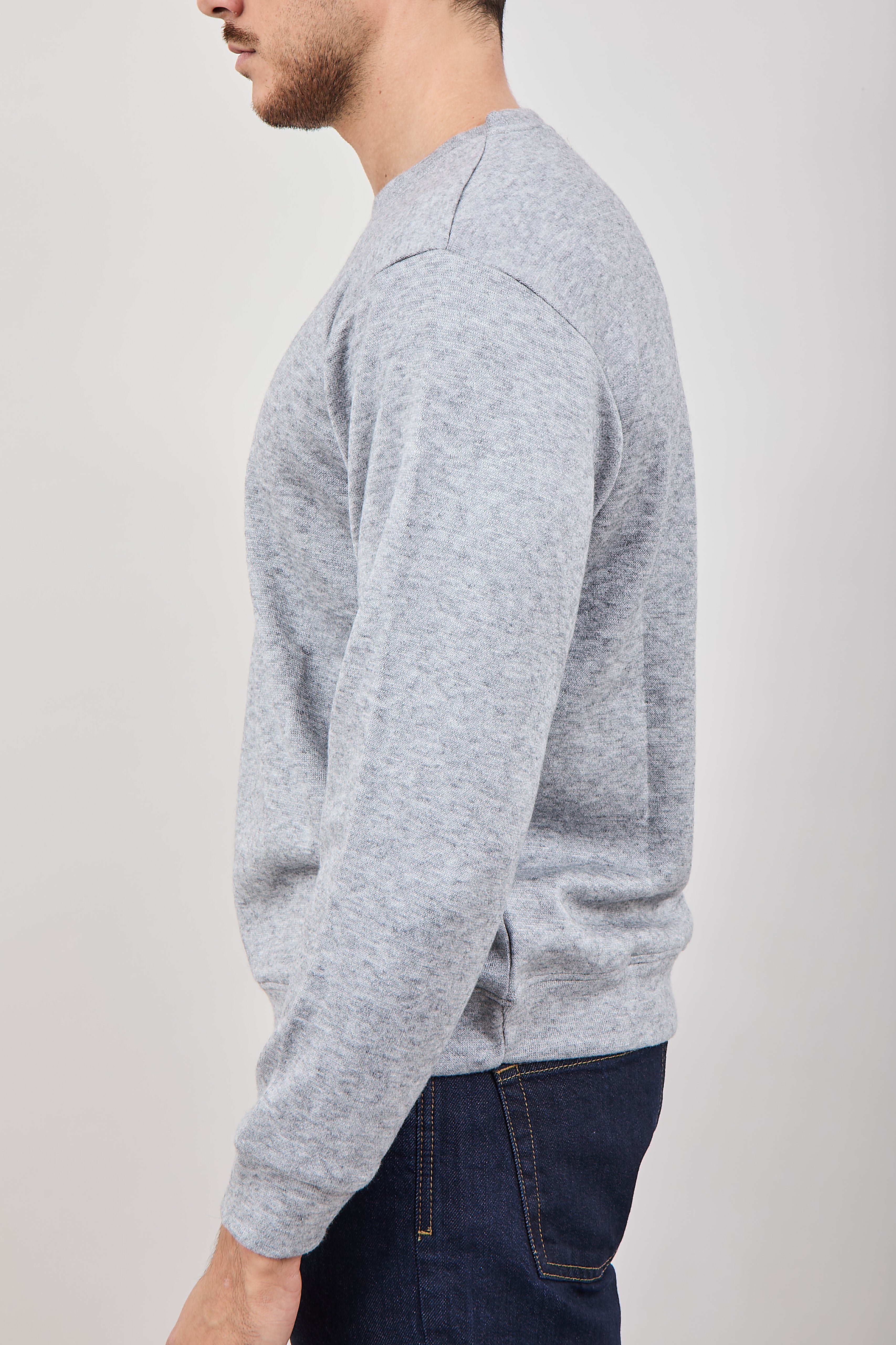 Felpa In maglia Alta Tensione Grigia