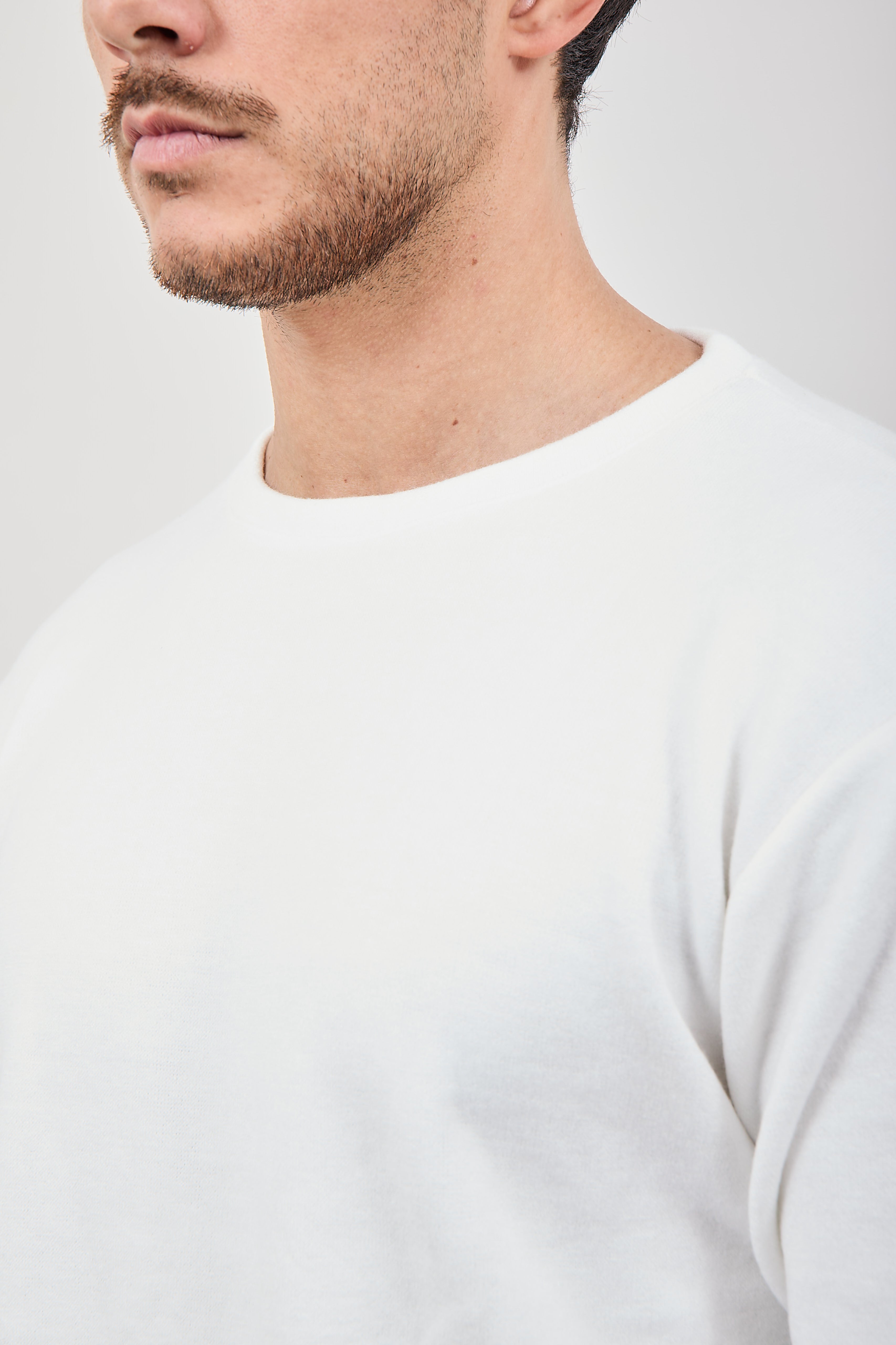 Felpa In maglia Alta Tensione Panna