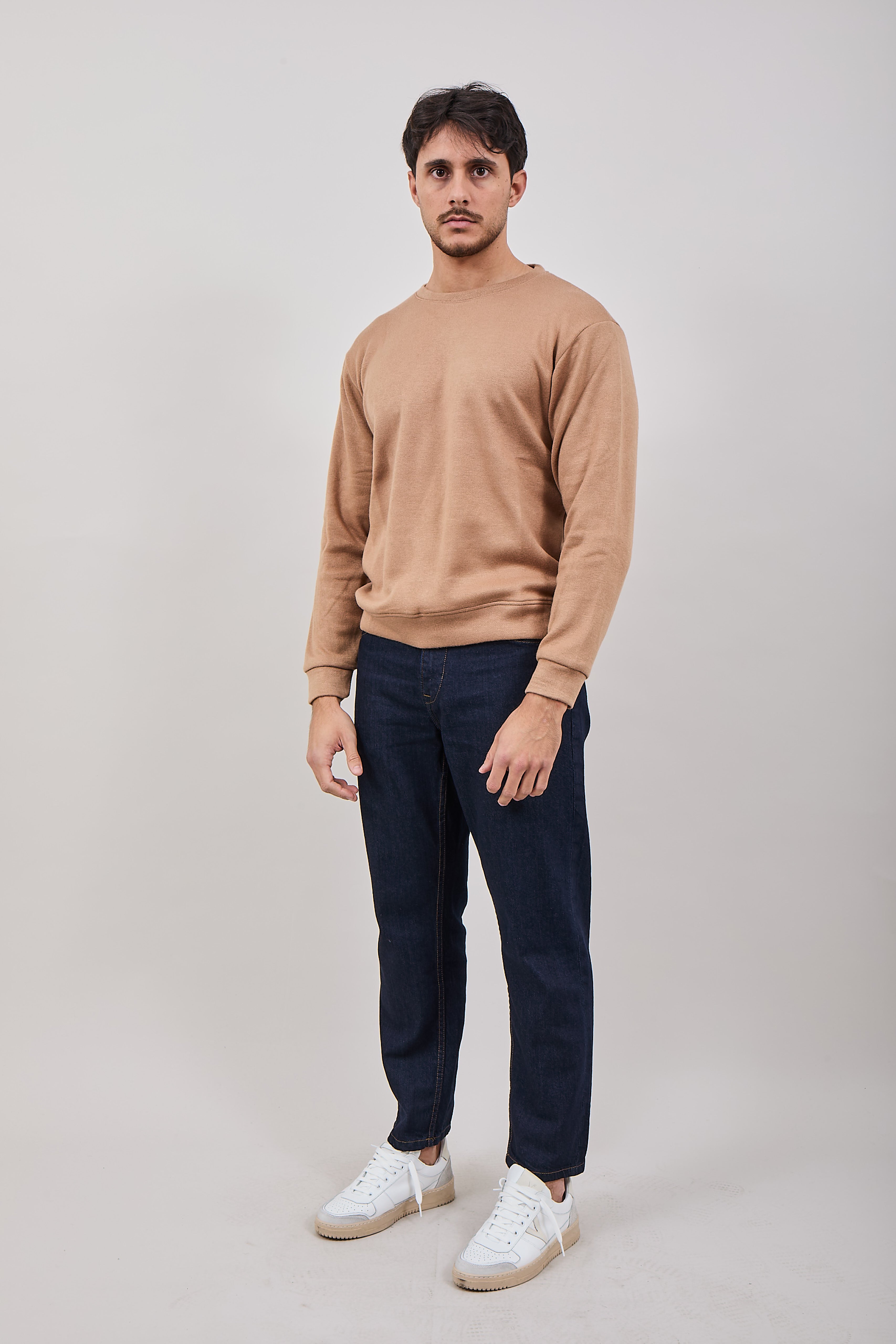 Felpa In maglia Alta Tensione Cammello