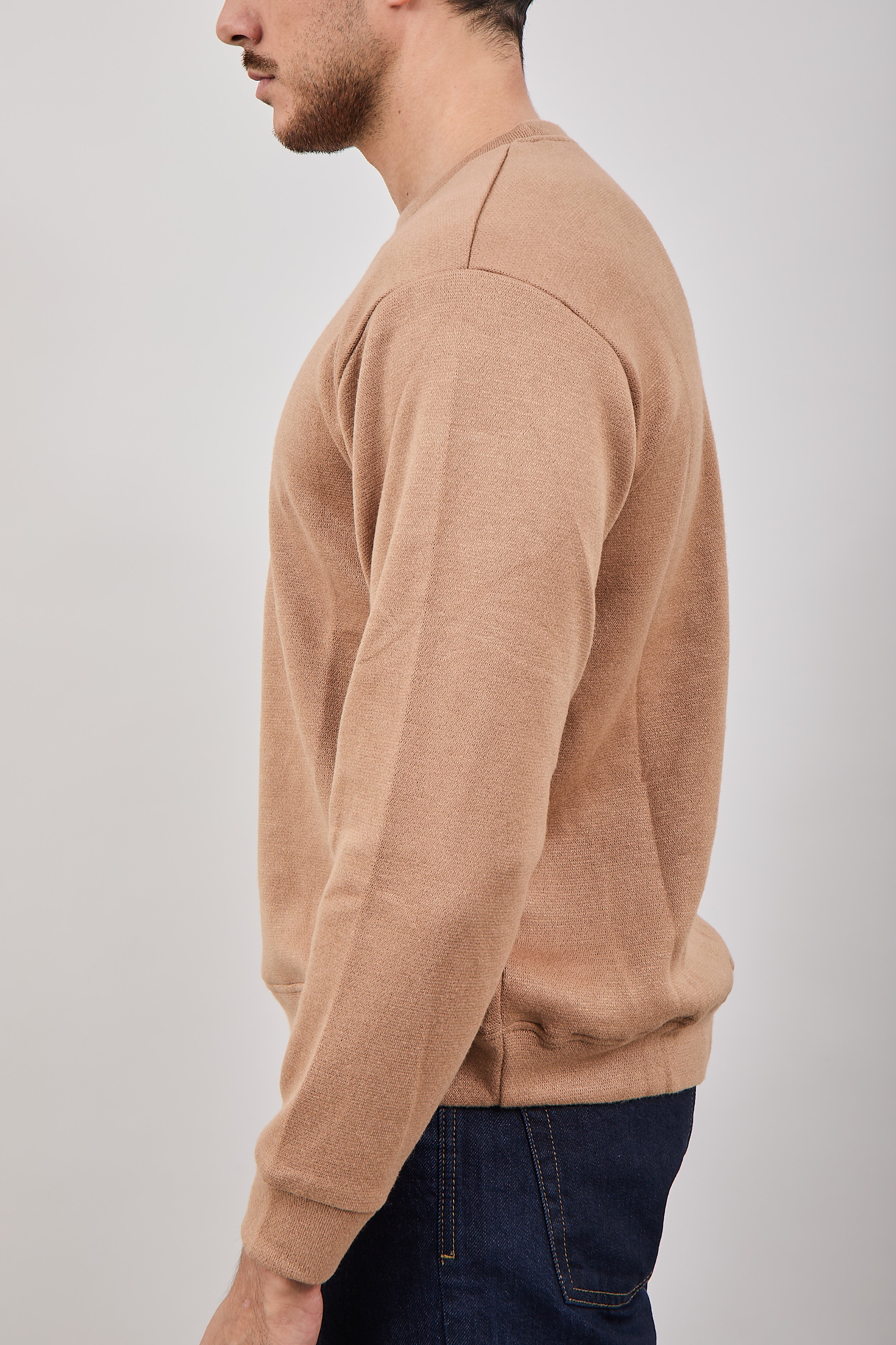 Felpa In maglia Alta Tensione Cammello