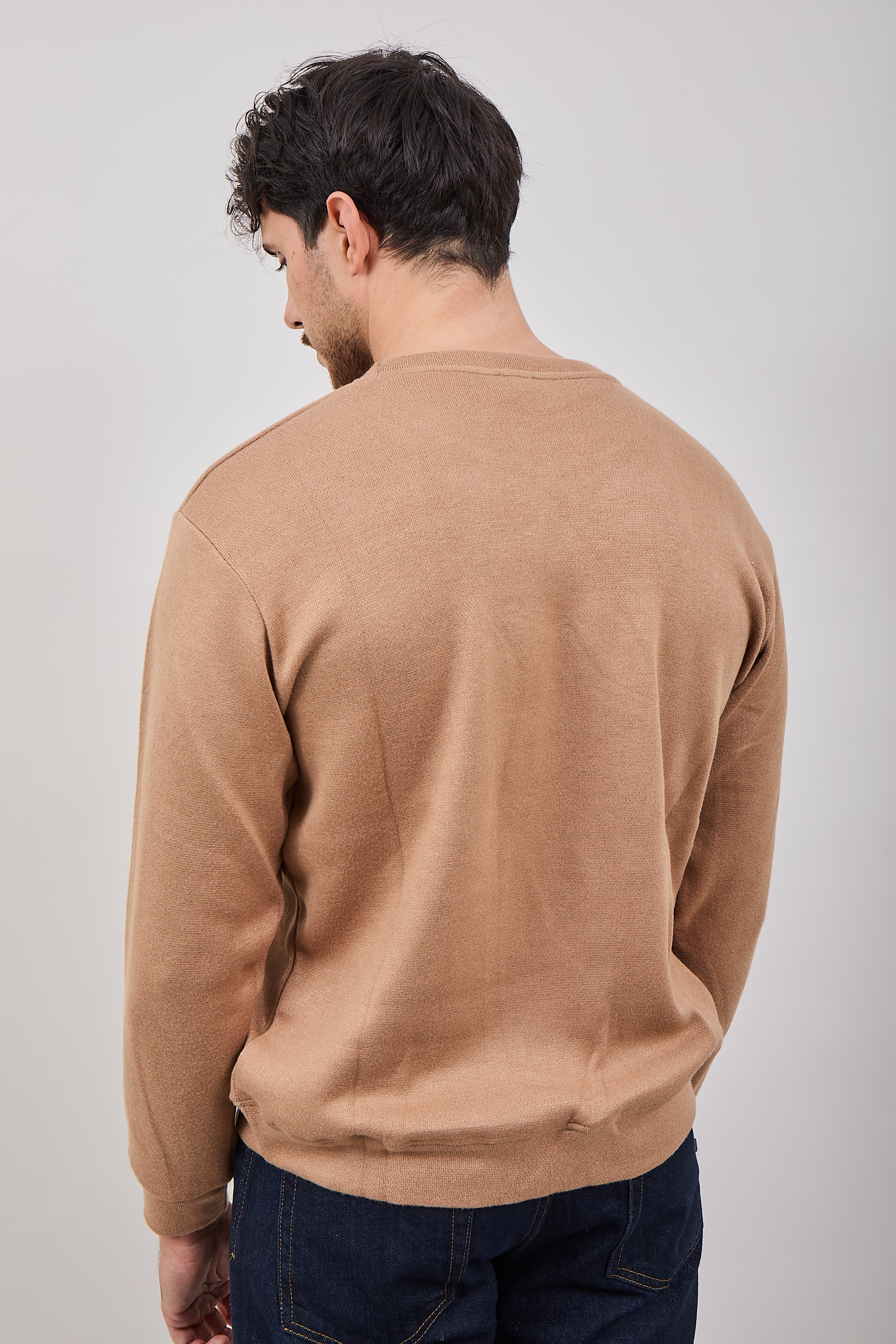 Felpa In maglia Alta Tensione Cammello