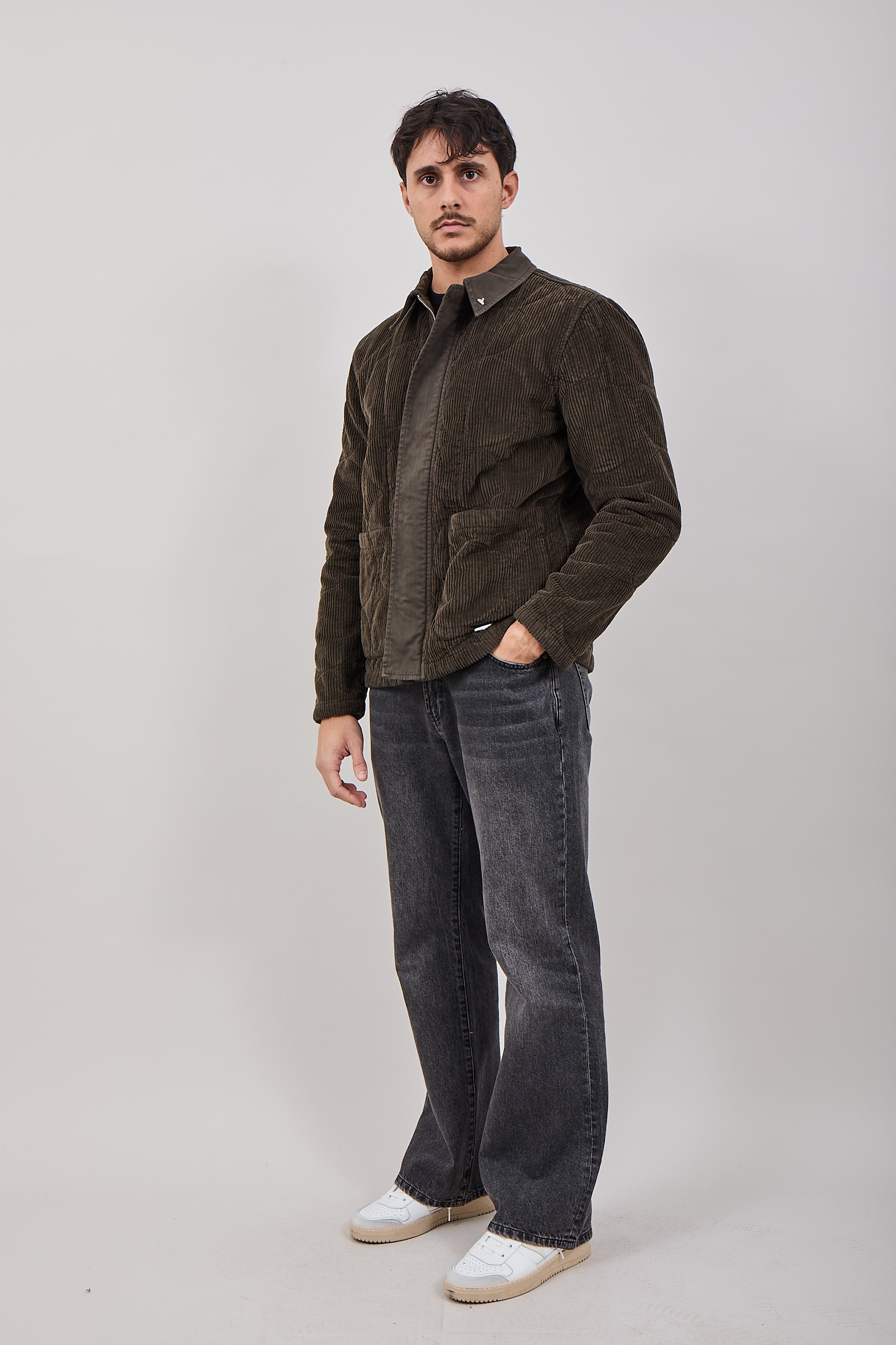 Giacchetta Berna Velluto Militare