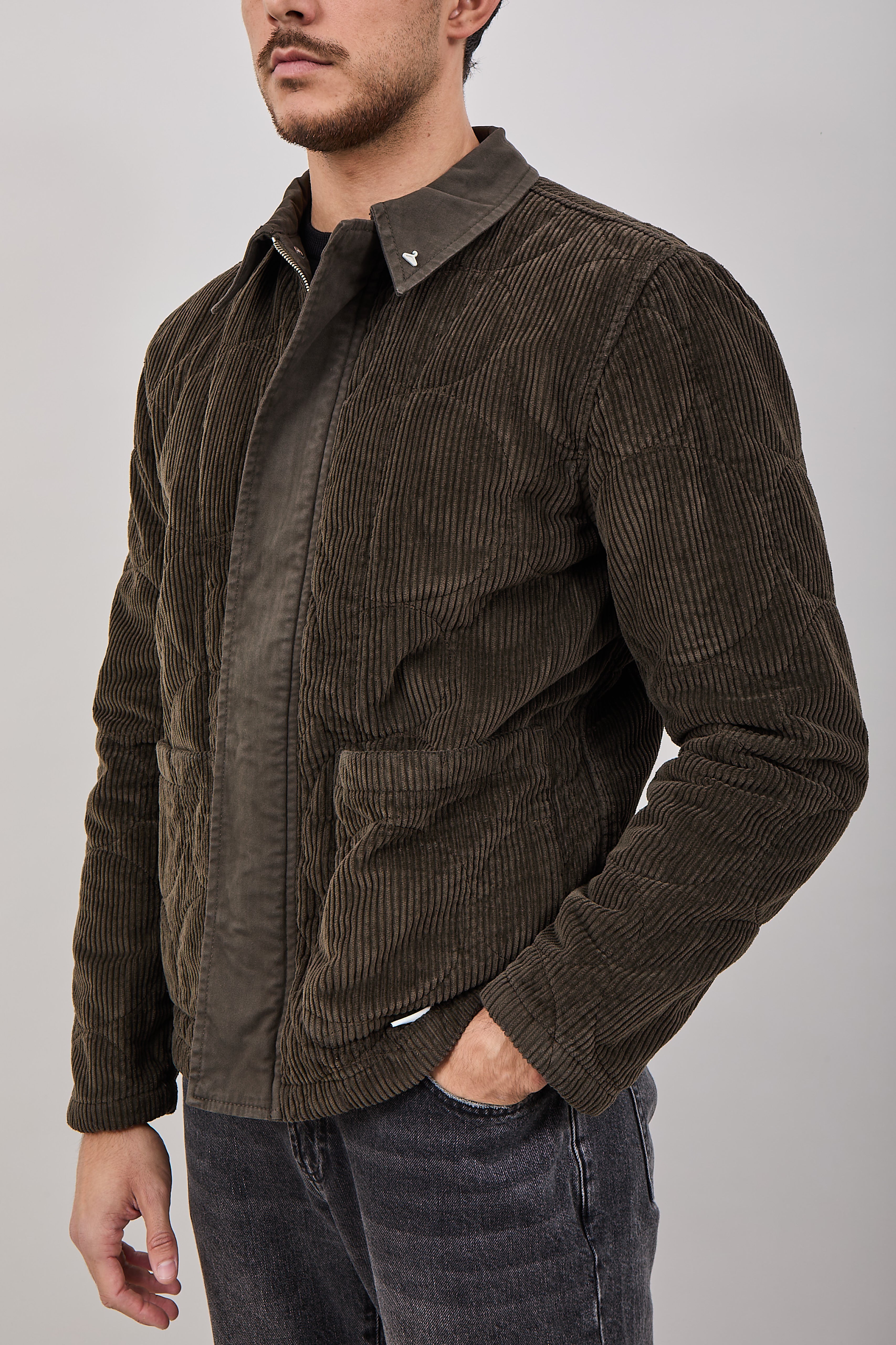 Giacchetta Berna Velluto Militare