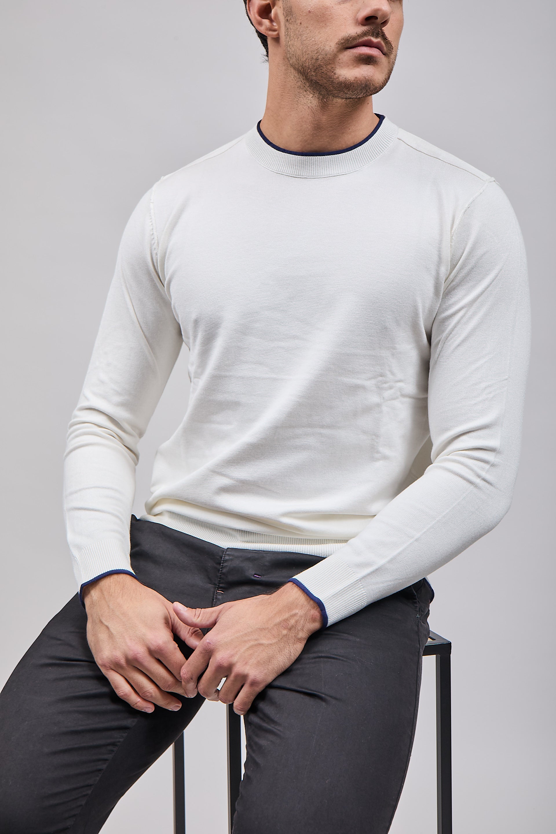 Maglioncino Over-d Panna M07