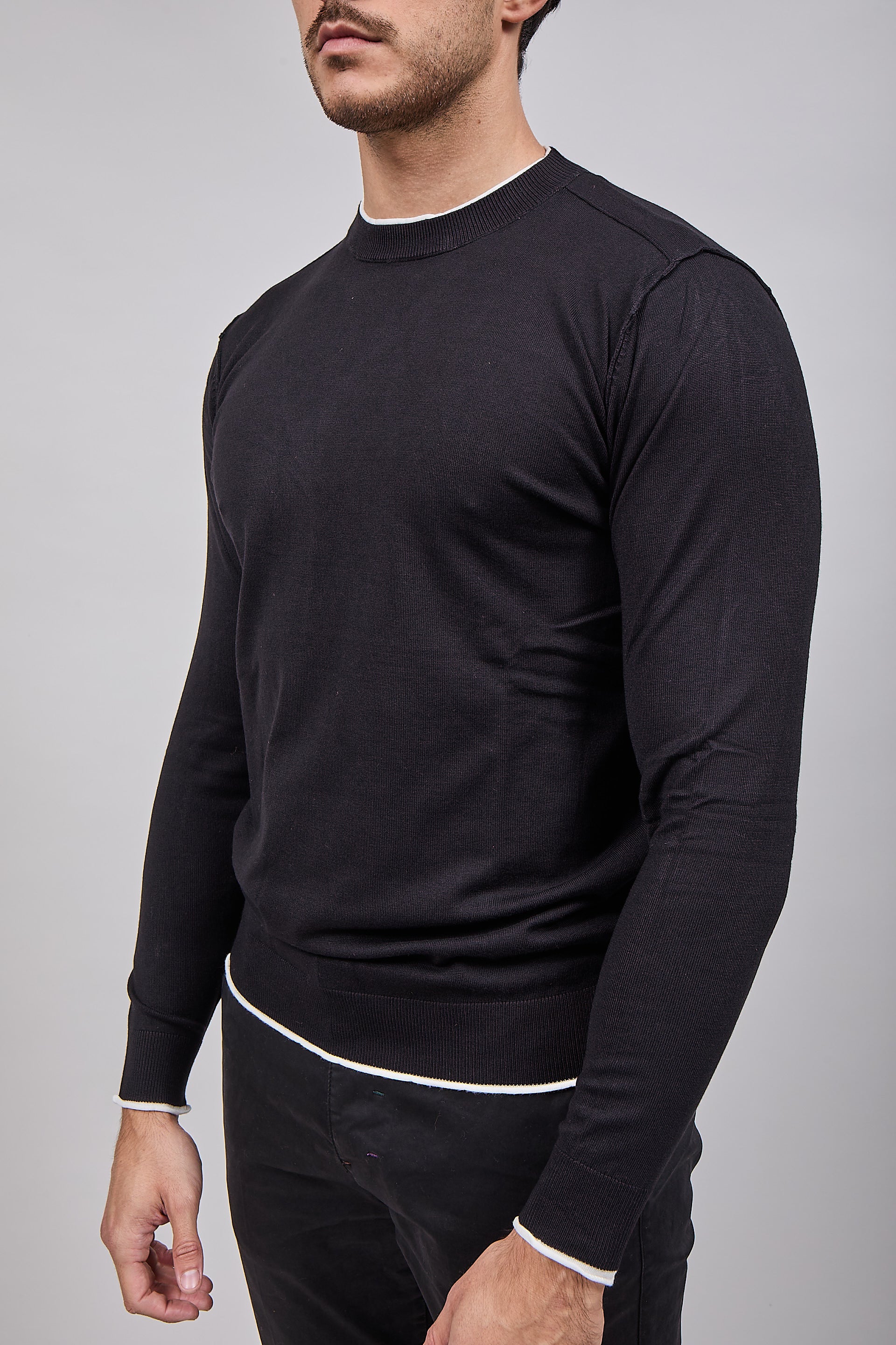 Maglioncino Over-d Nero M07