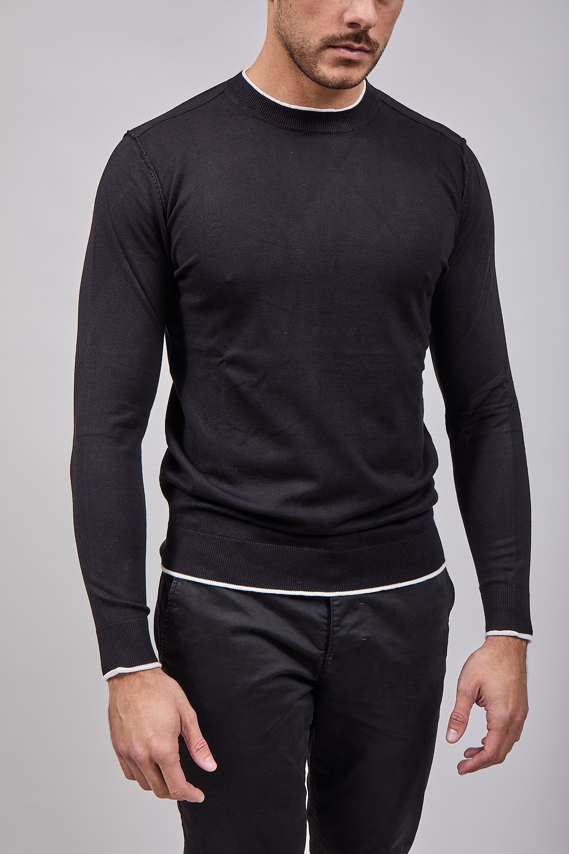 Maglioncino Over-d Nero M07