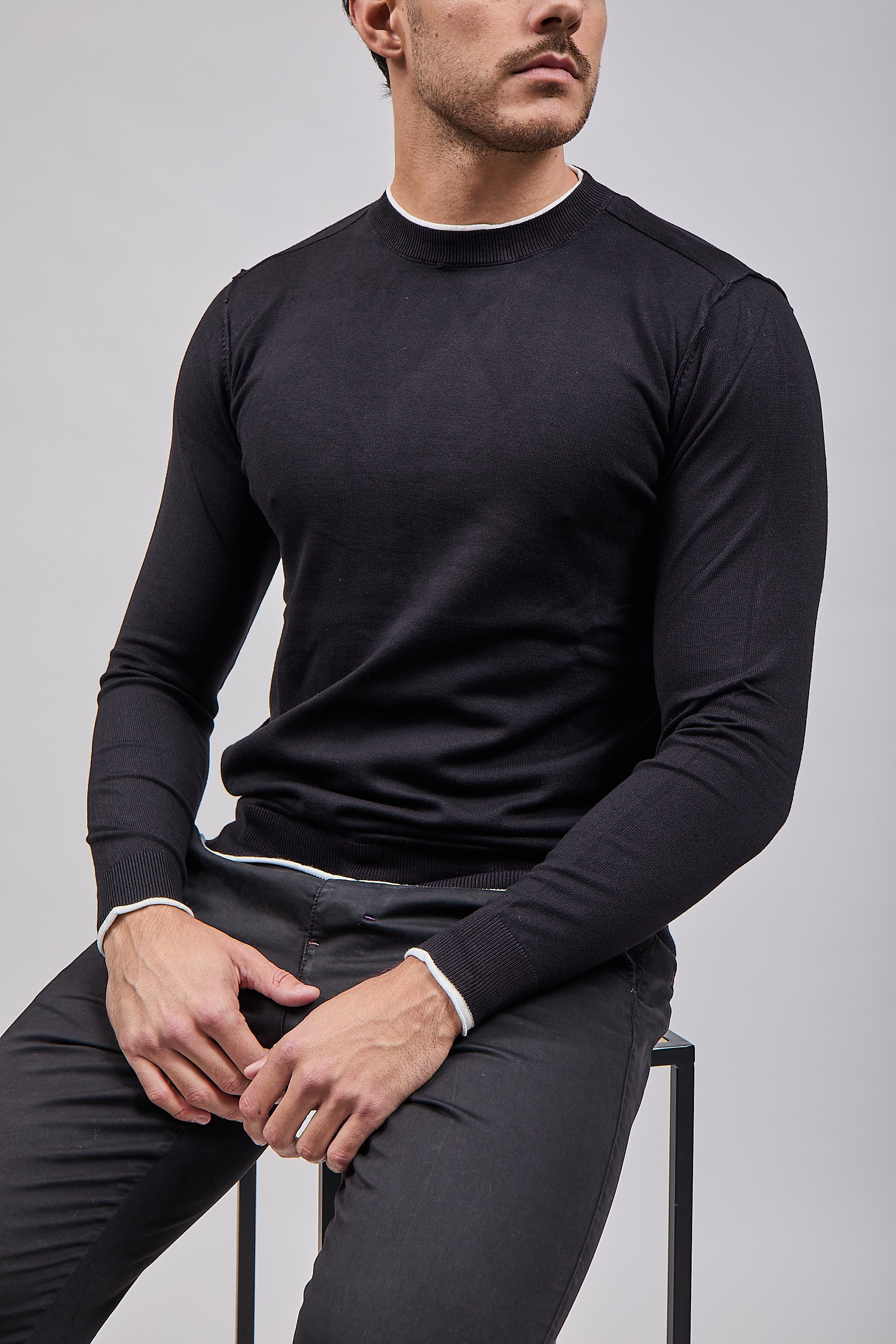 Maglioncino Over-d Nero M07