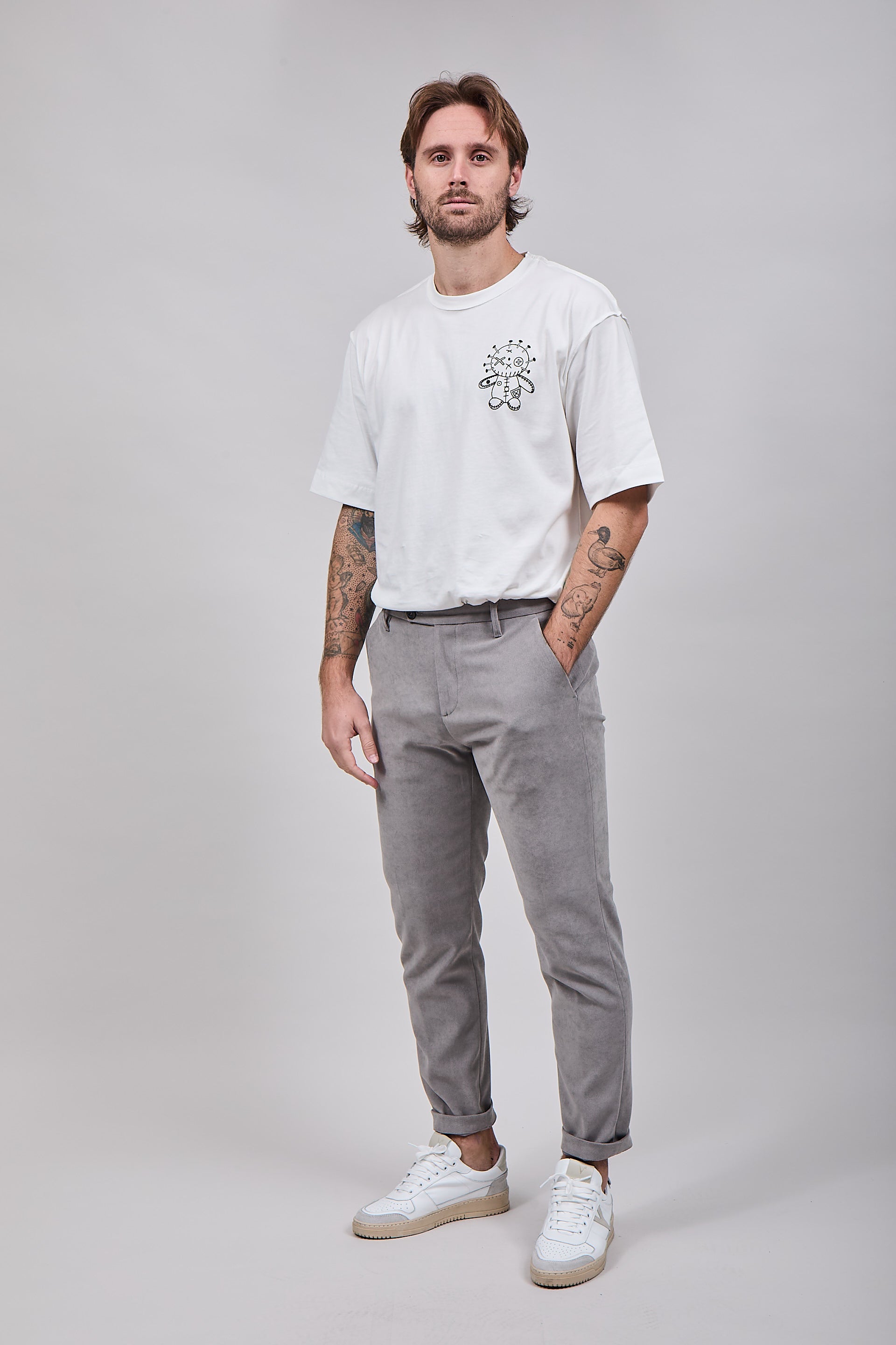 Pantalone Alta Tensione 2660 Perla