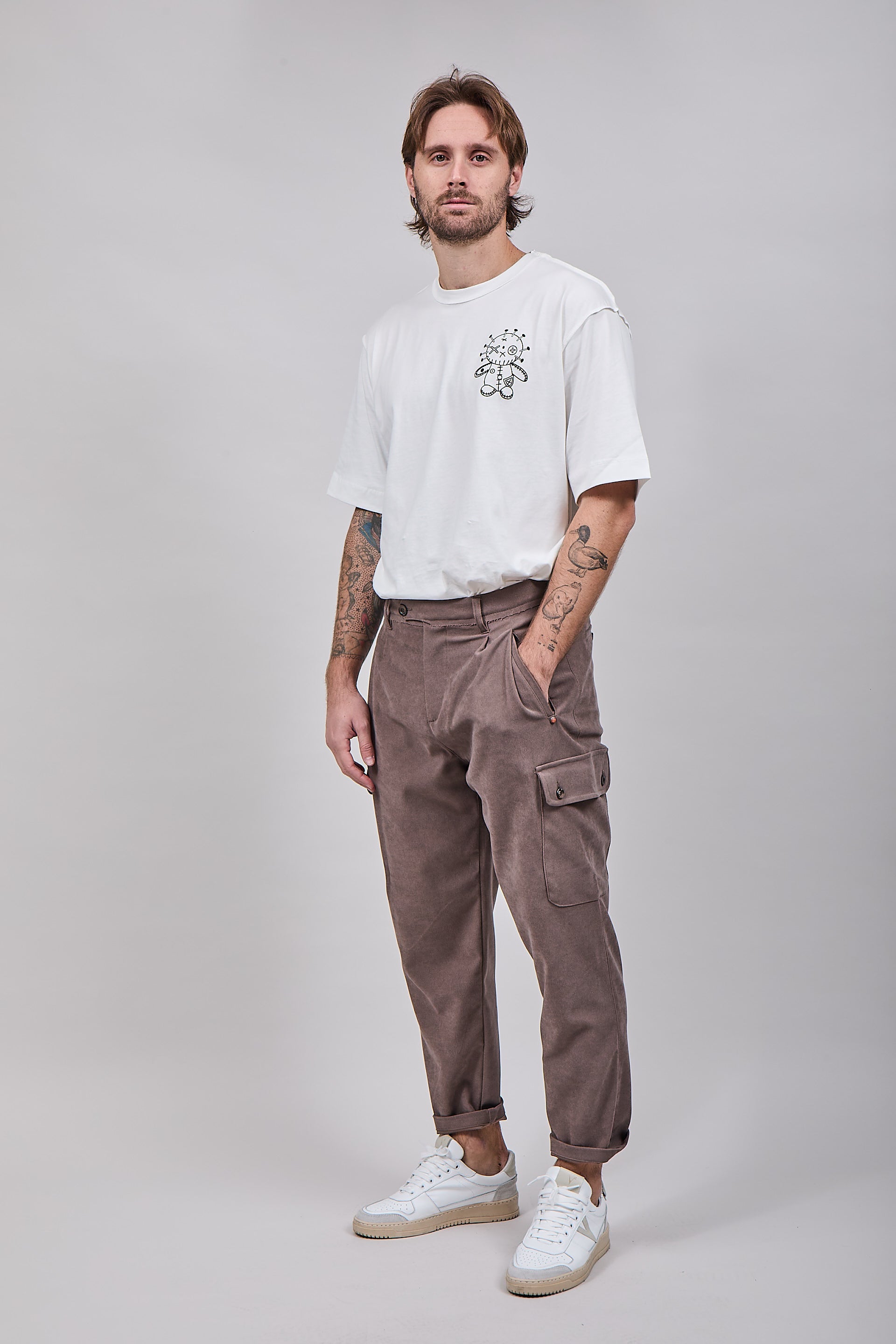 Pantalone Alta Tensione Cargo Campiglio Nocciola