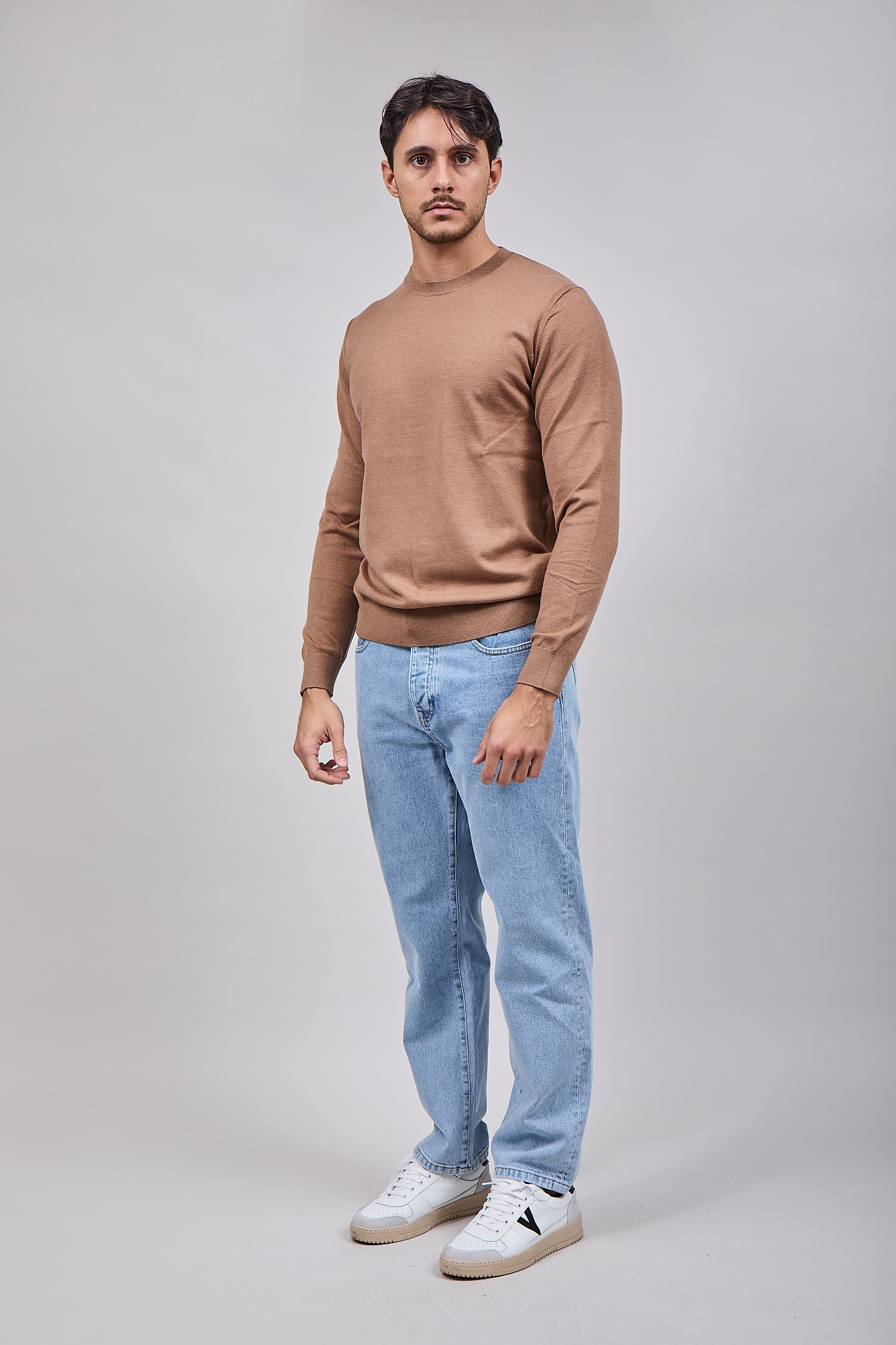 Maglioncino Diktat Cashmere Cammello 001