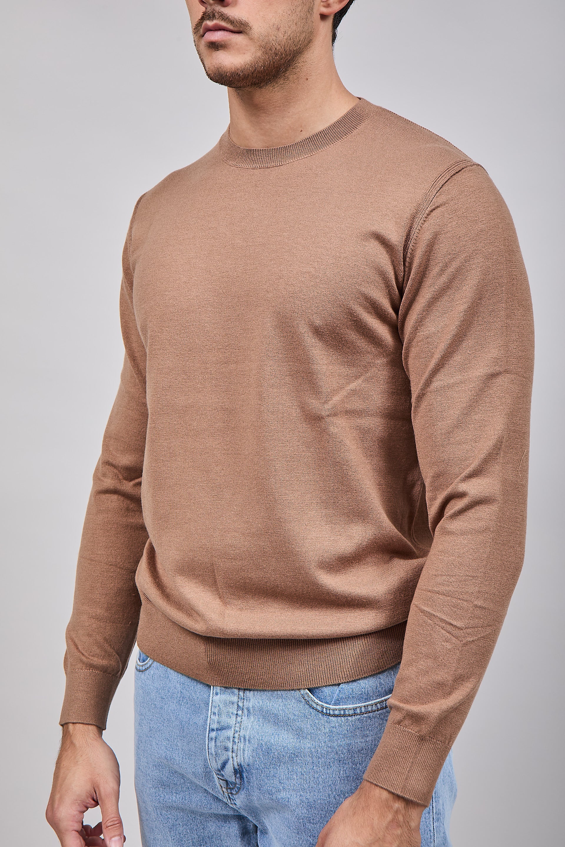 Maglioncino Diktat Cashmere Cammello 001