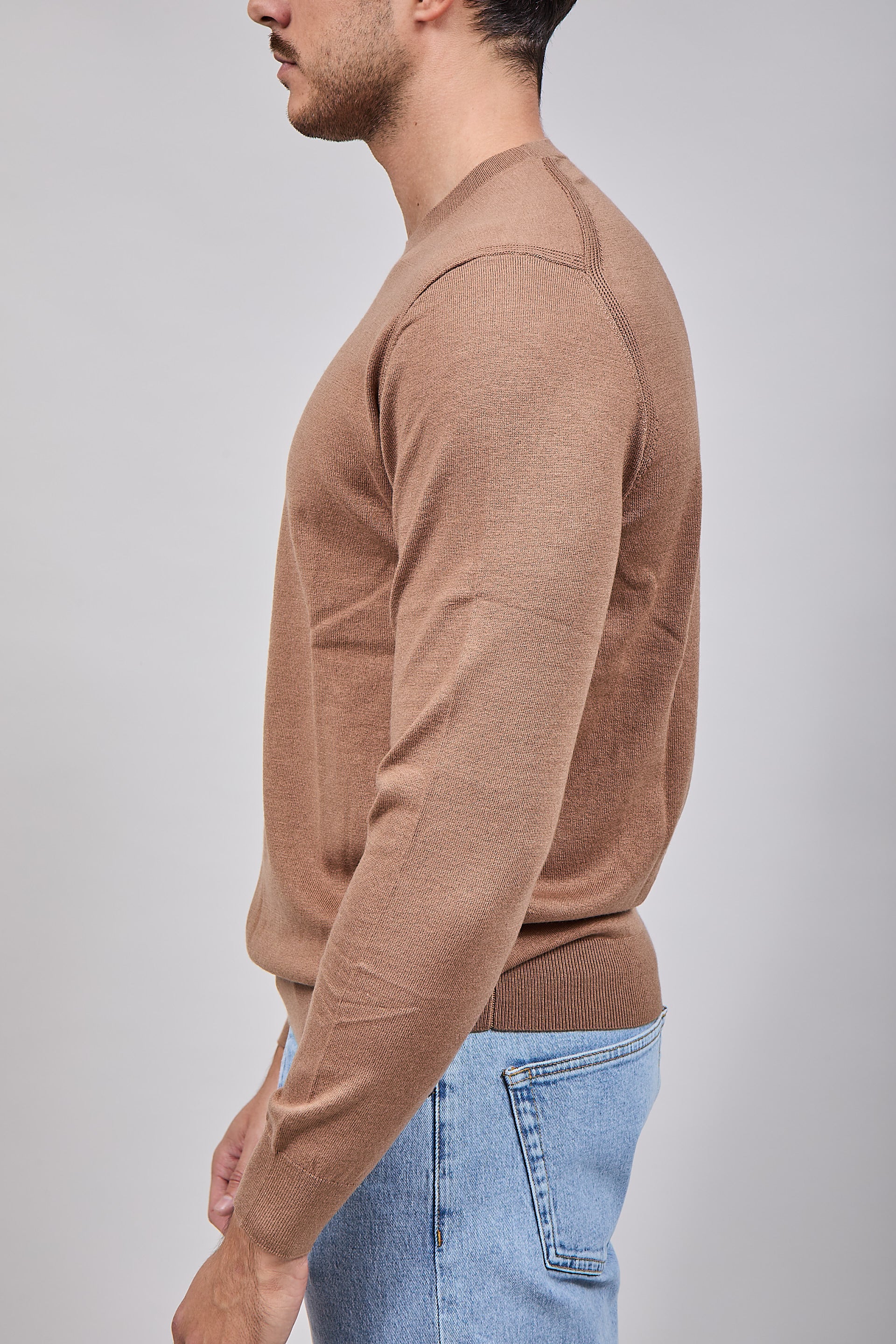 Maglioncino Diktat Cashmere Cammello 001