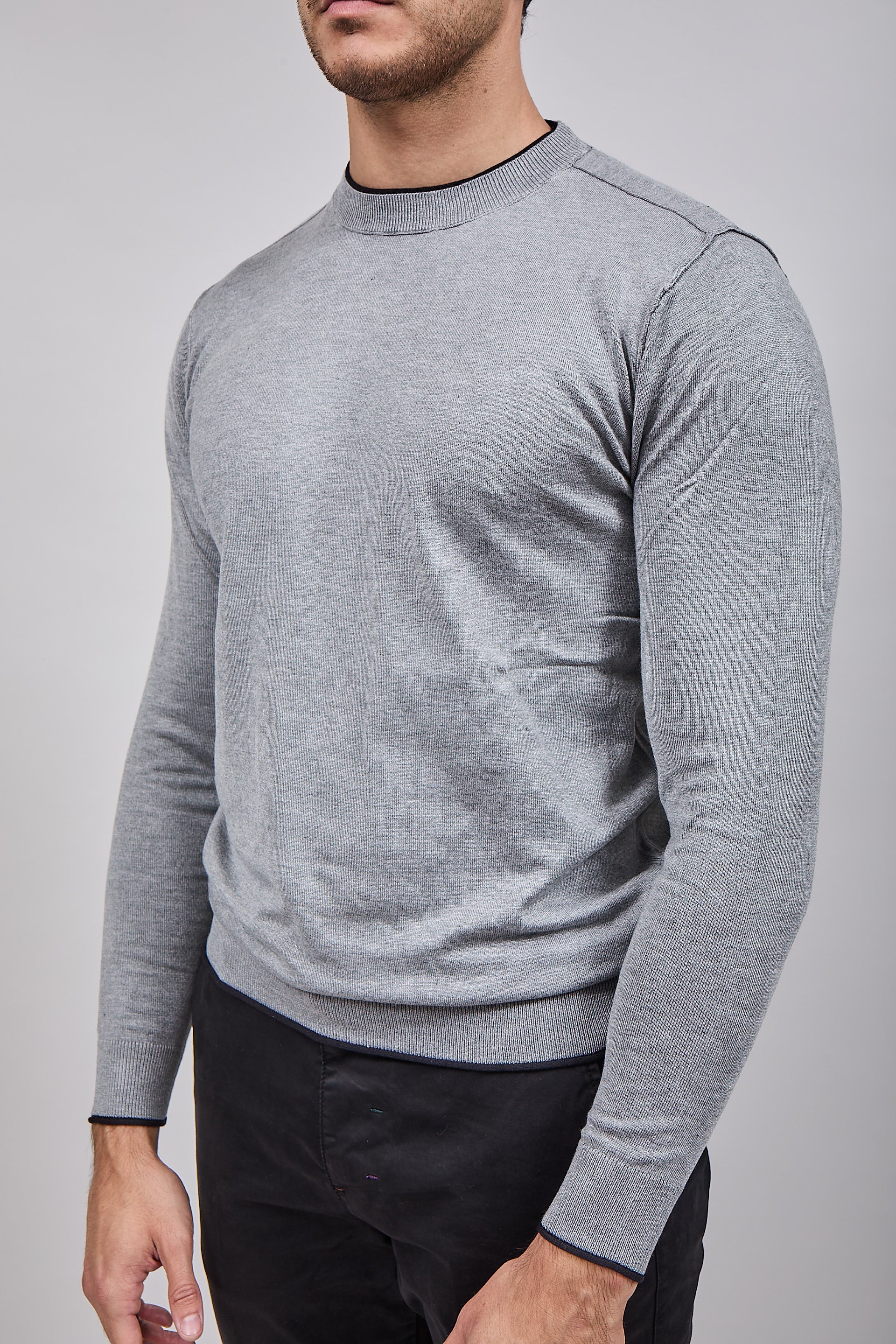 Maglioncino Over-d Grigio M07