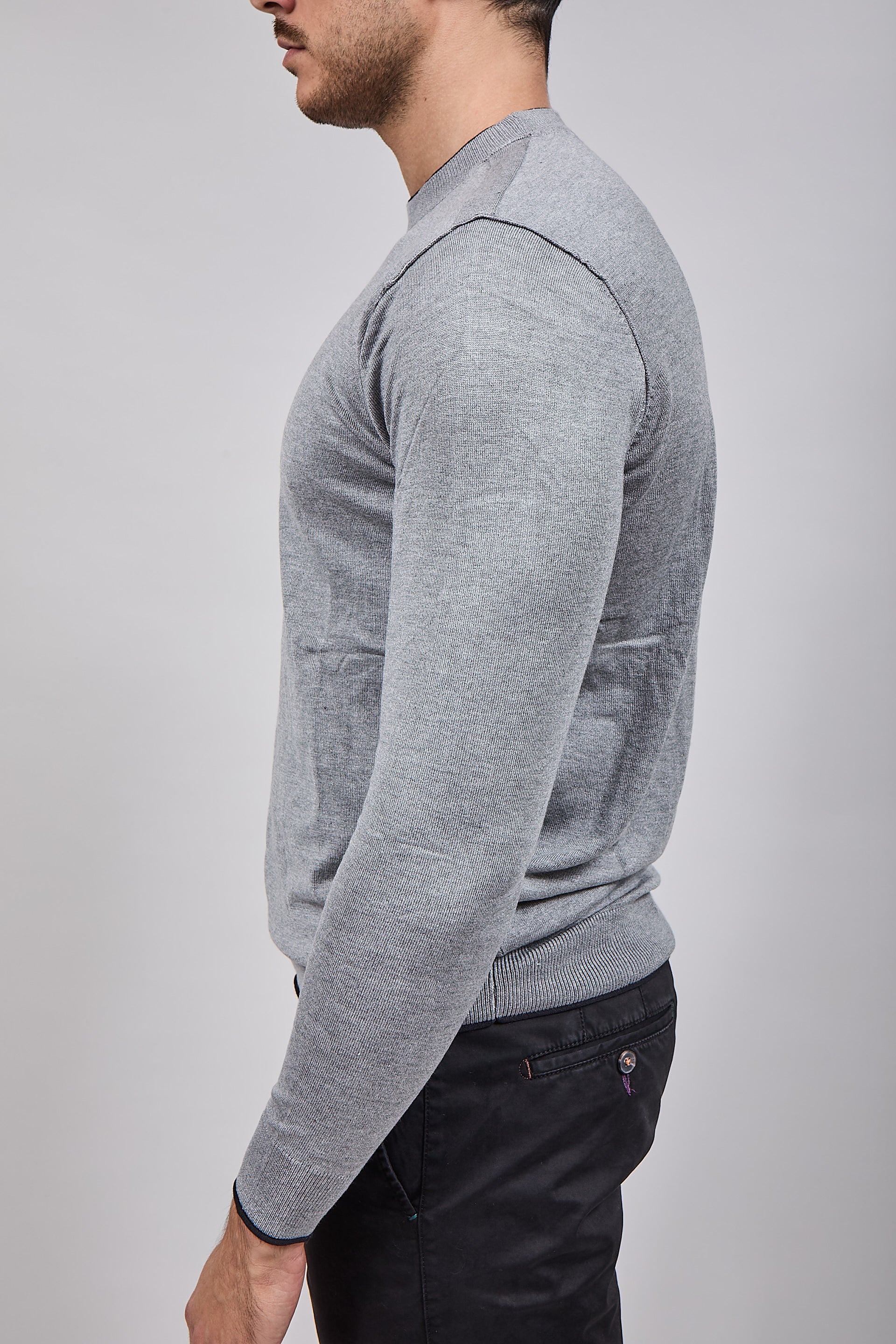 Maglioncino Over-d Grigio M07