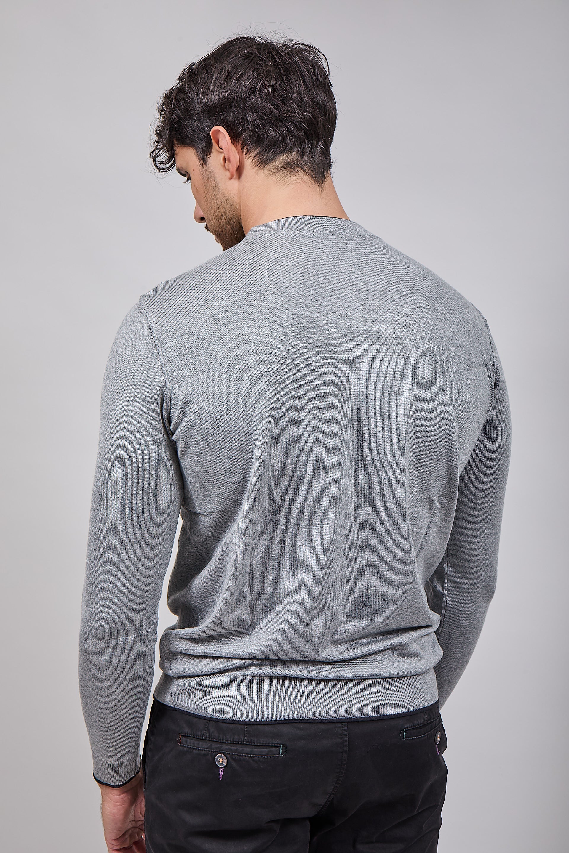 Maglioncino Over-d Grigio M07