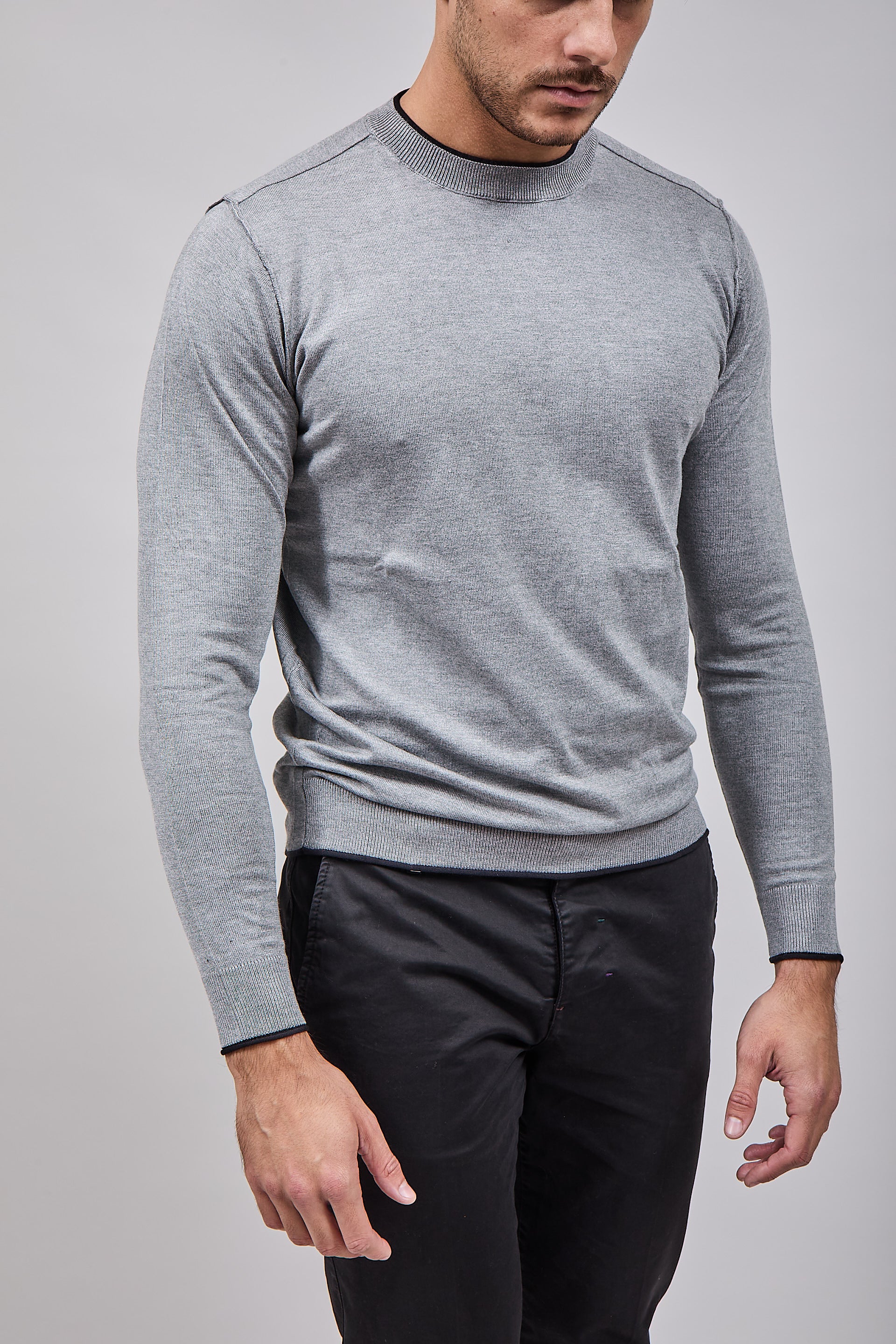 Maglioncino Over-d Grigio M07