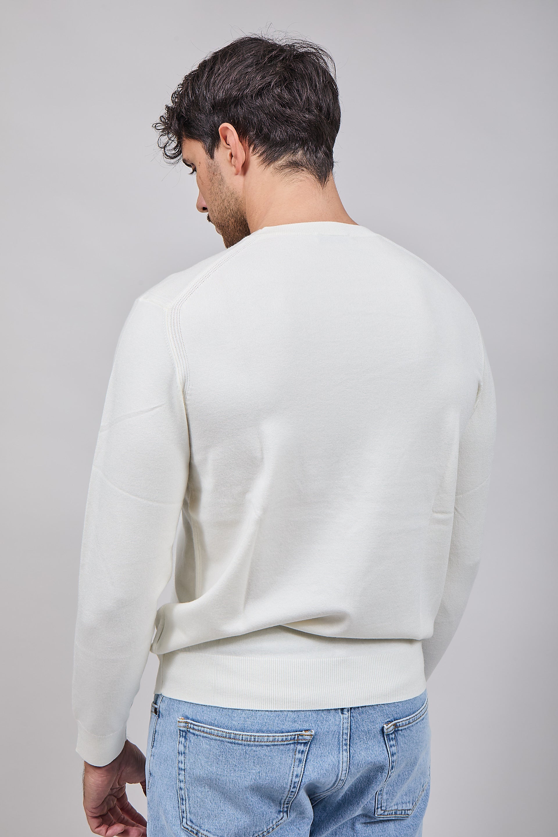 Maglioncino Diktat Cashmere Panna 001