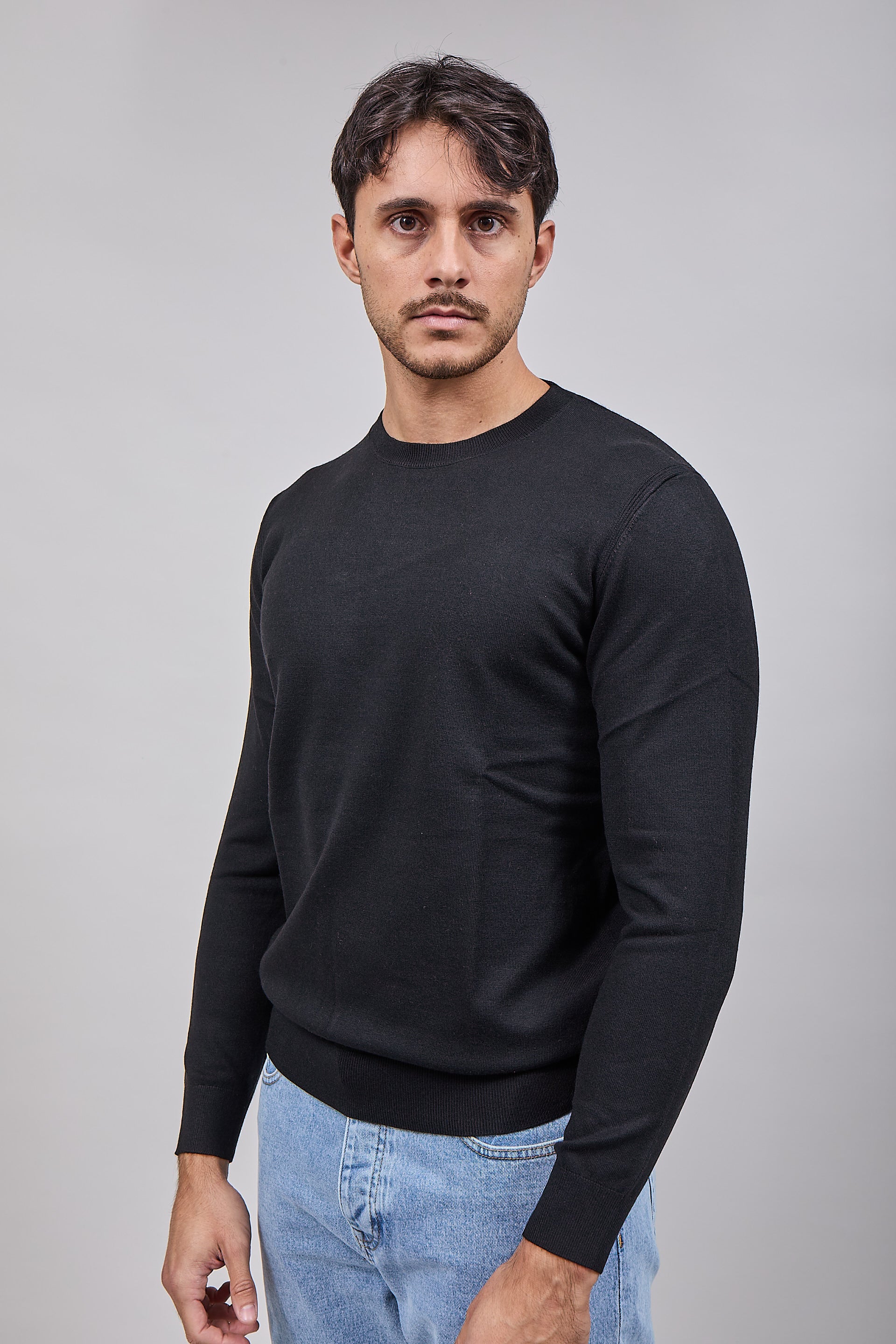 Maglioncino Diktat Cashmere Nero 001