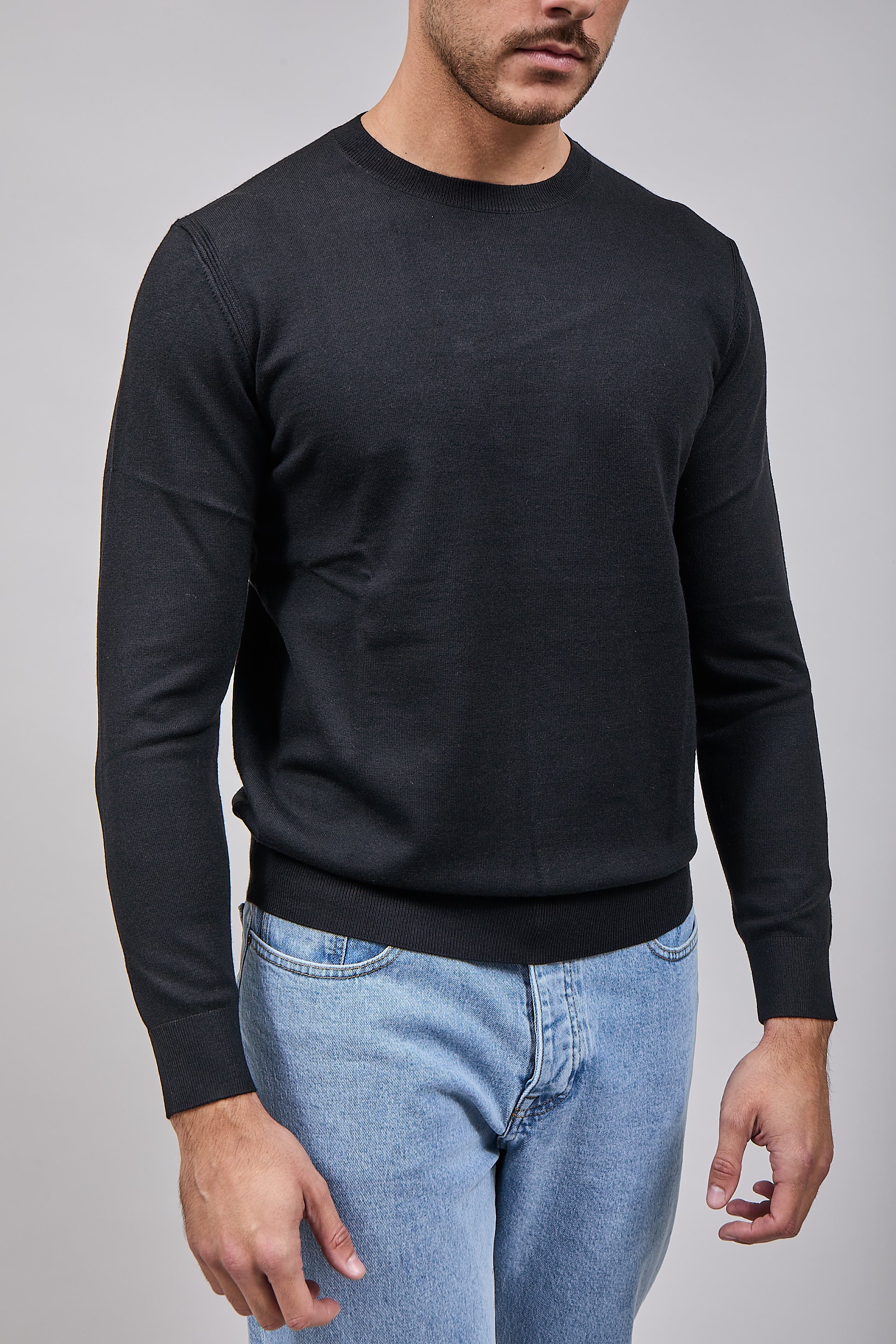 Maglioncino Diktat Cashmere Nero 001