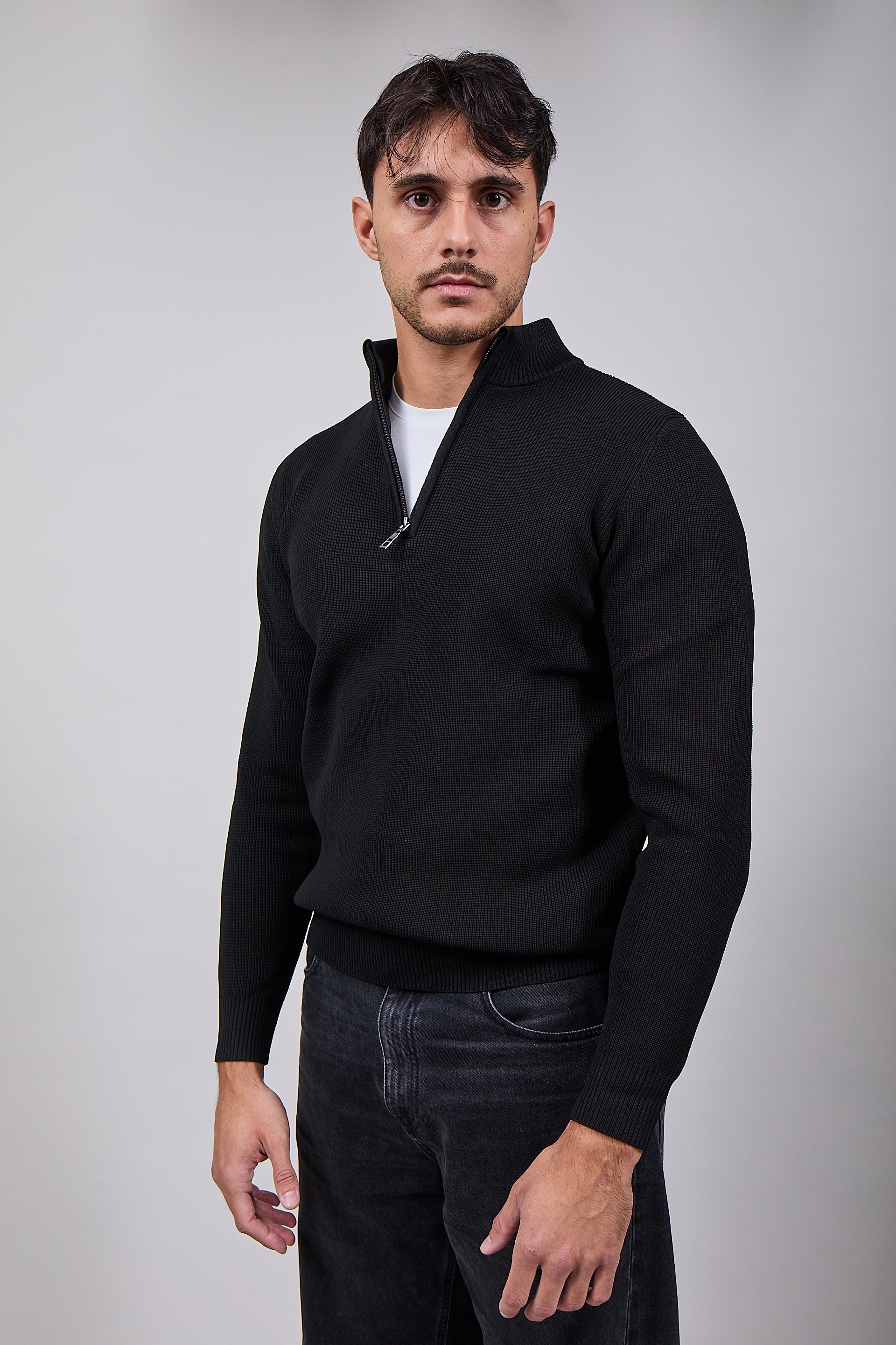 Lupetto Over-d Zip Nero M90 (12311489741140)