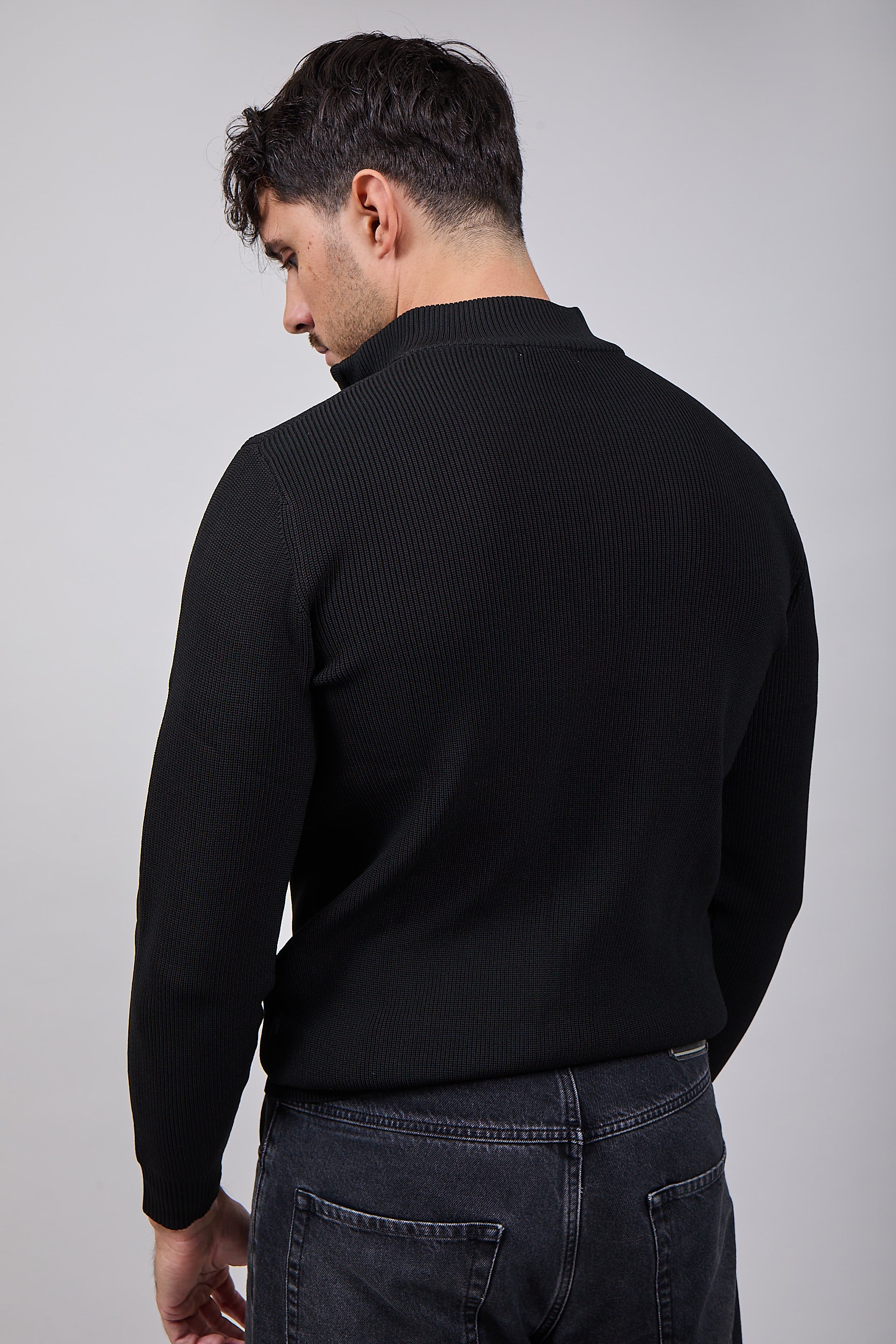 Lupetto Over-d Zip Nero M90 (12311489741140)