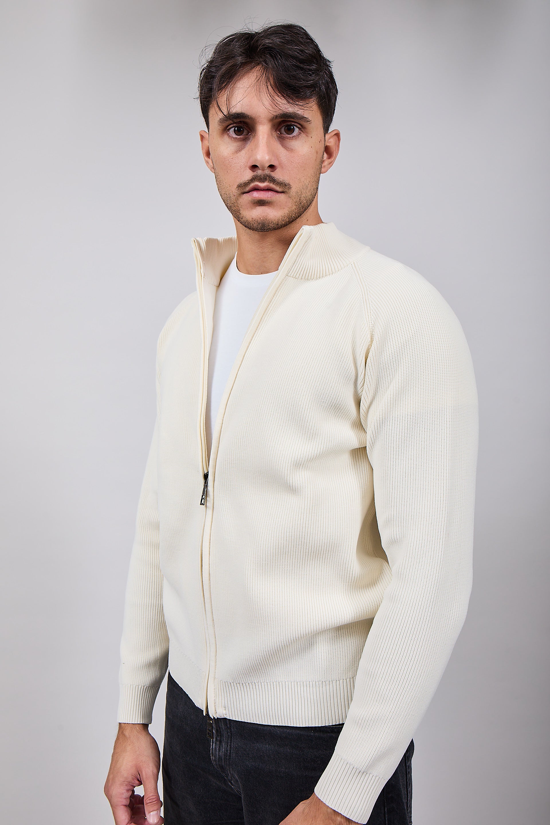 Cardigan Over-d Costa Inglese Panna M88 (12311479058772)