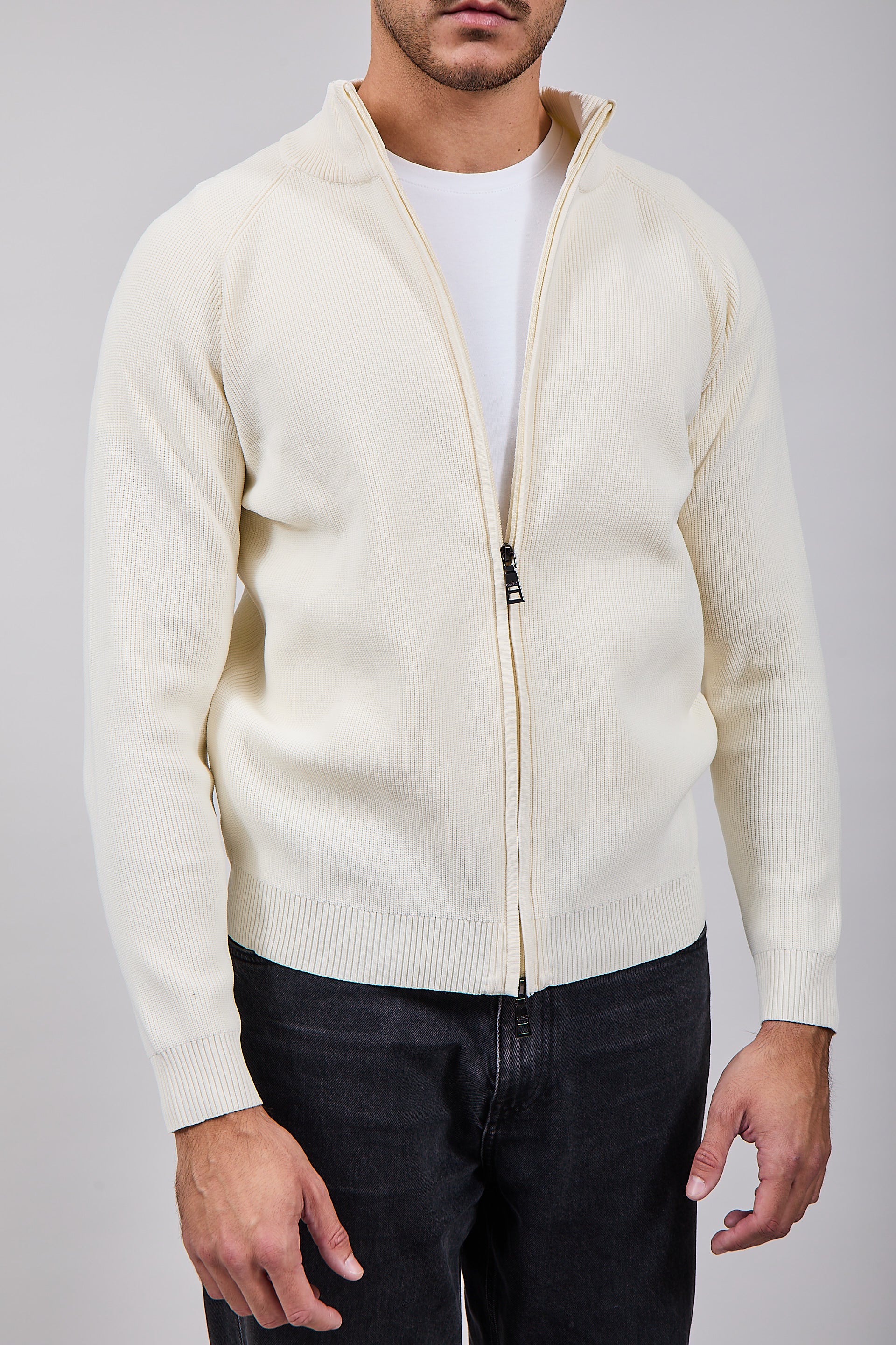 Cardigan Over-d Costa Inglese Panna M88 (12311479058772)