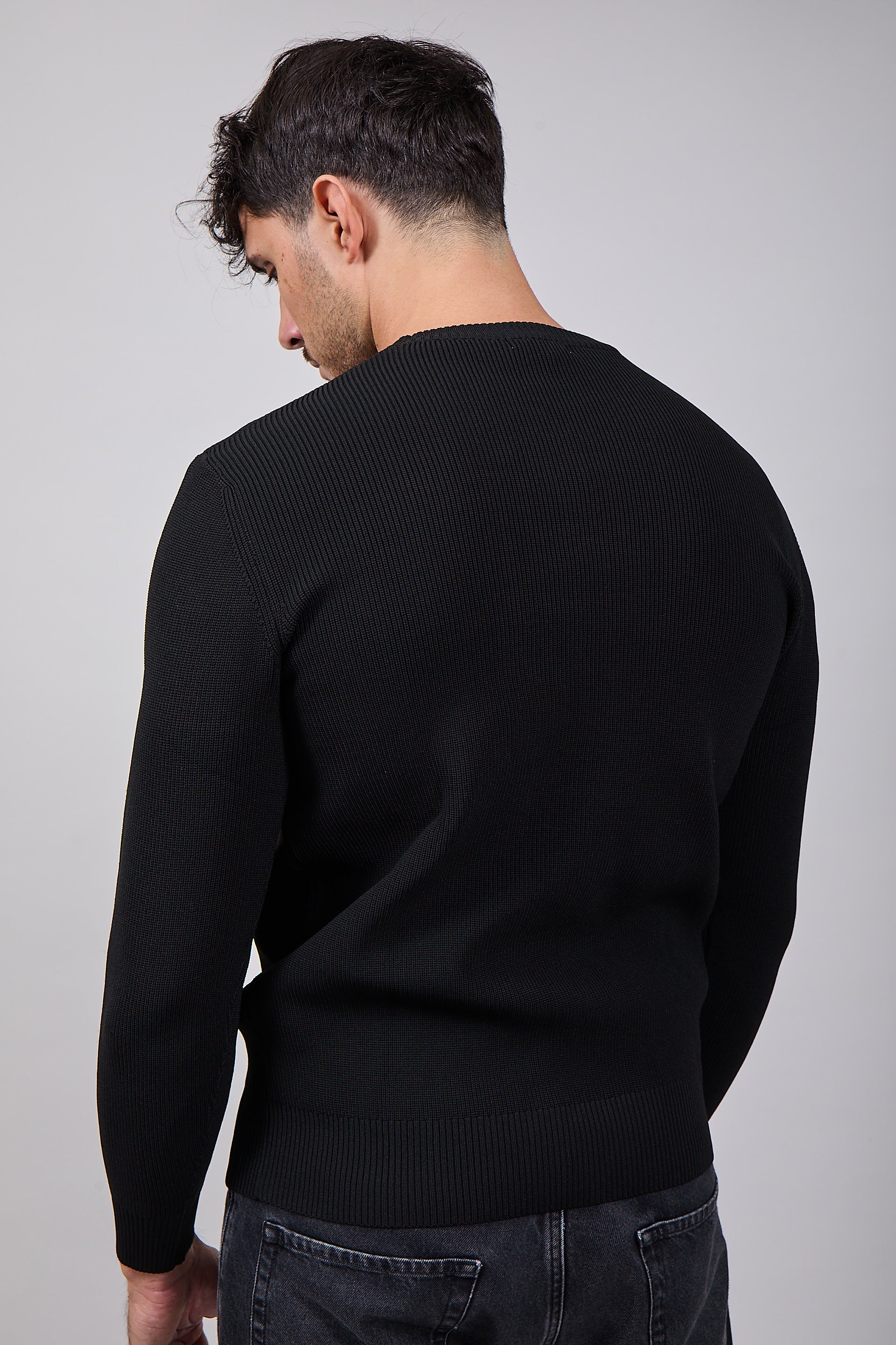 Girocollo Over-d Costa Inglese Nero M87 (12311499964756)