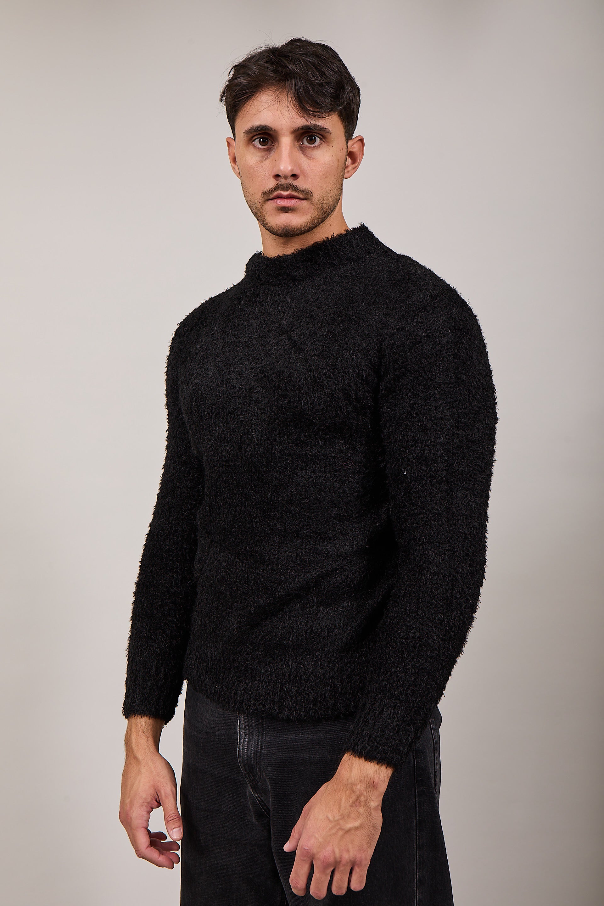Maglione Over-d Nero M77 (12319093162324)