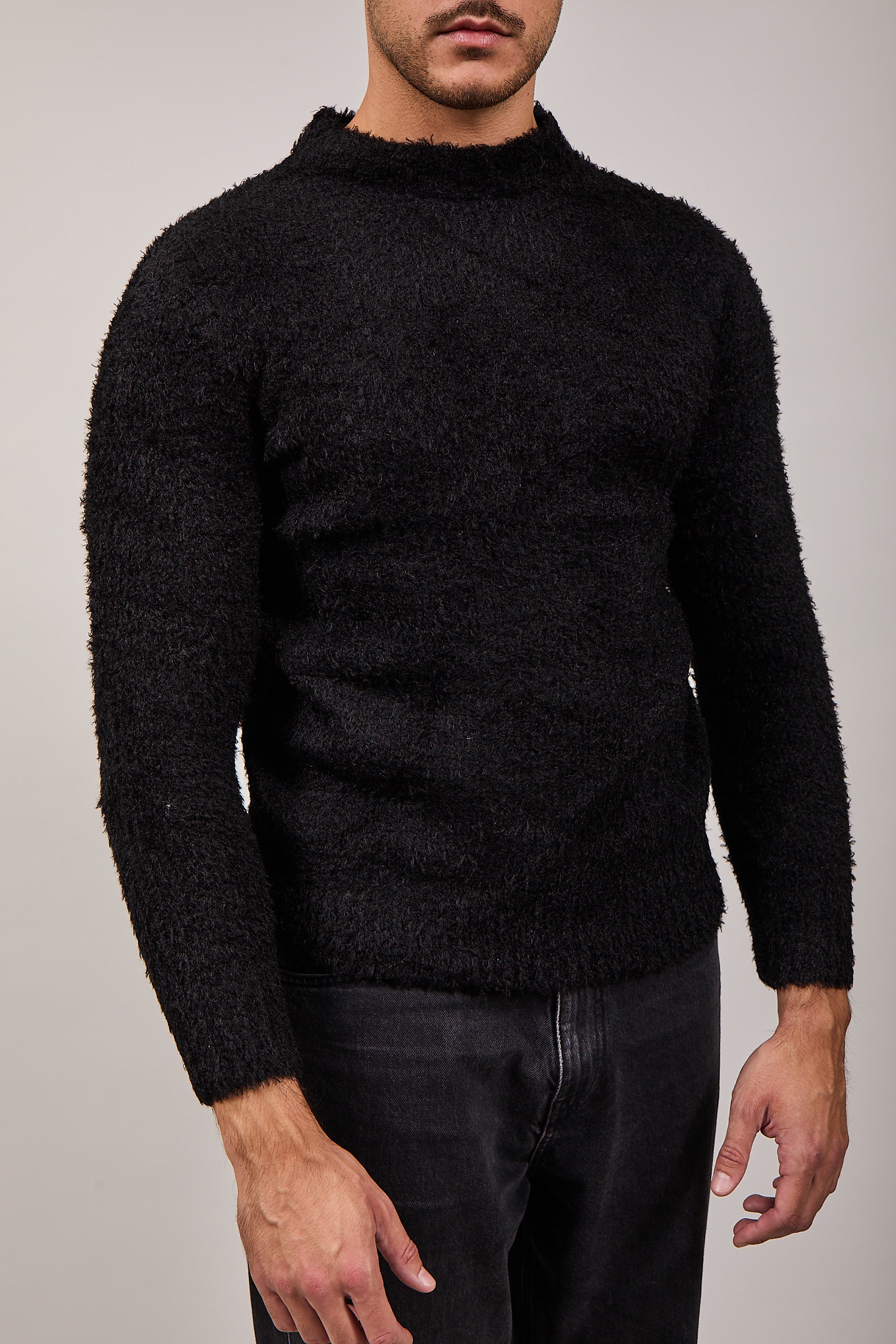 Maglione Over-d Nero M77 (12319093162324)