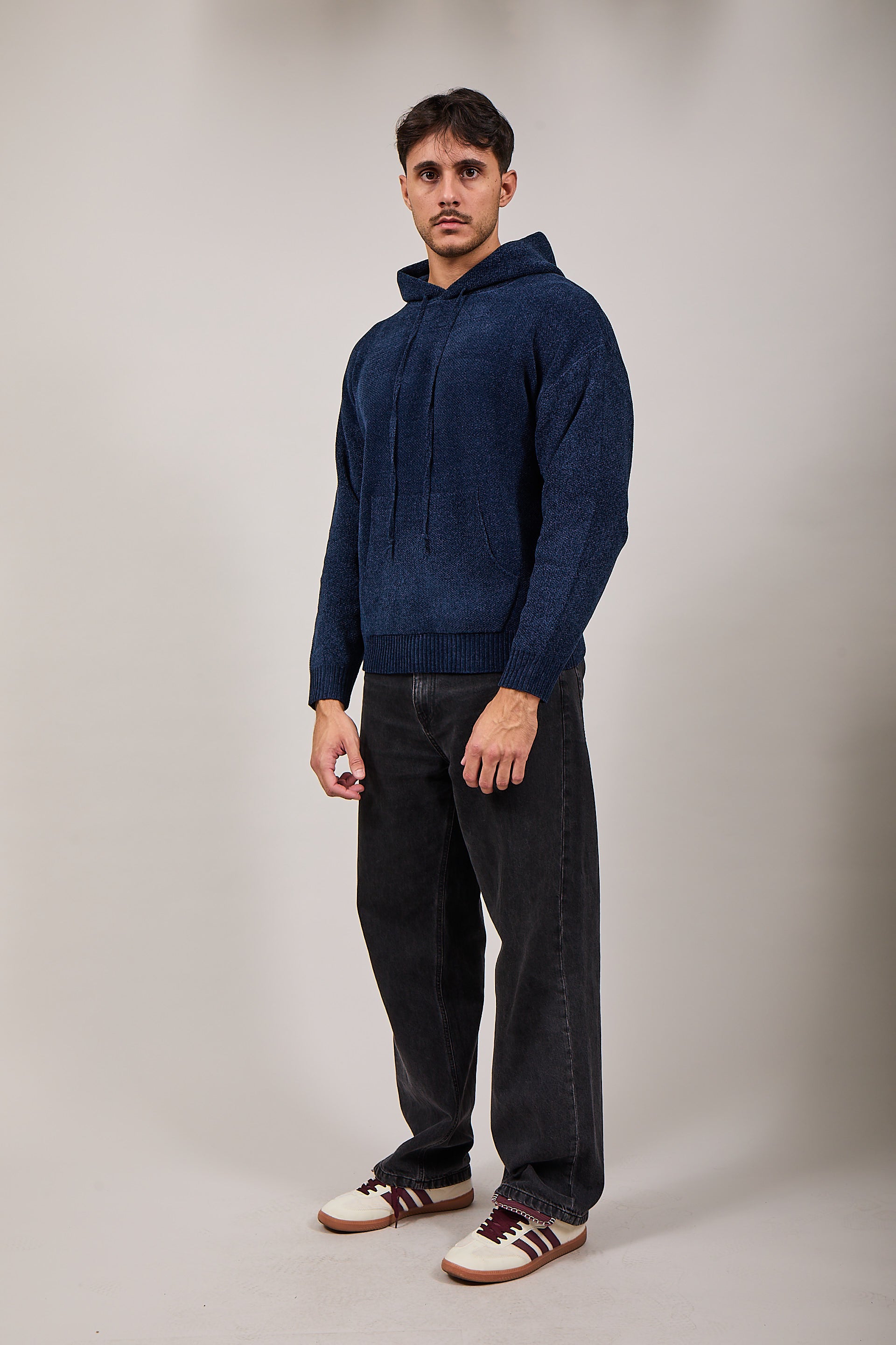 Felpa ciniglia Gianni Lupo 523 Navy (12311386587476)