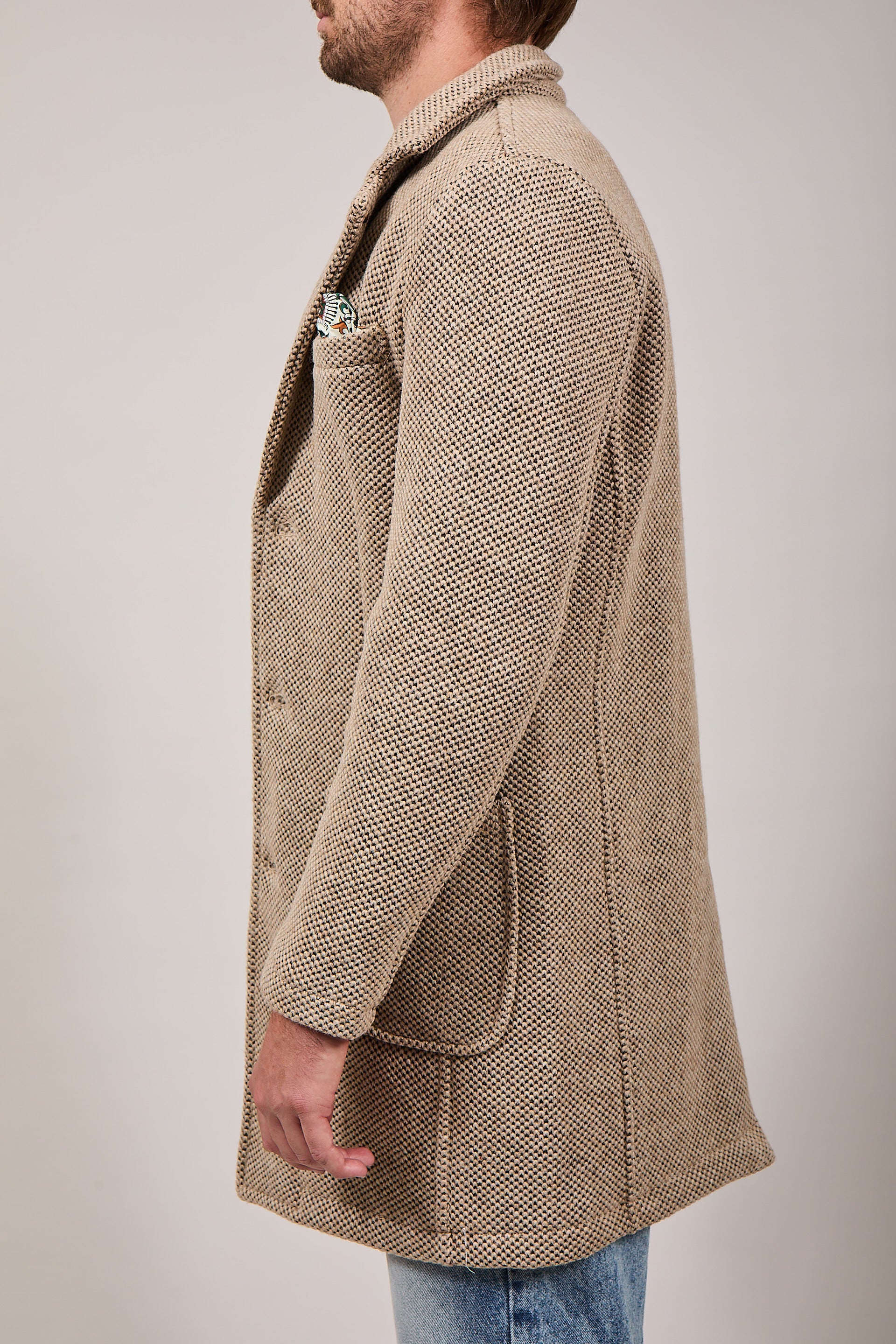 Cappotto V2 Punto di Riso Sabbia (12245096595796)