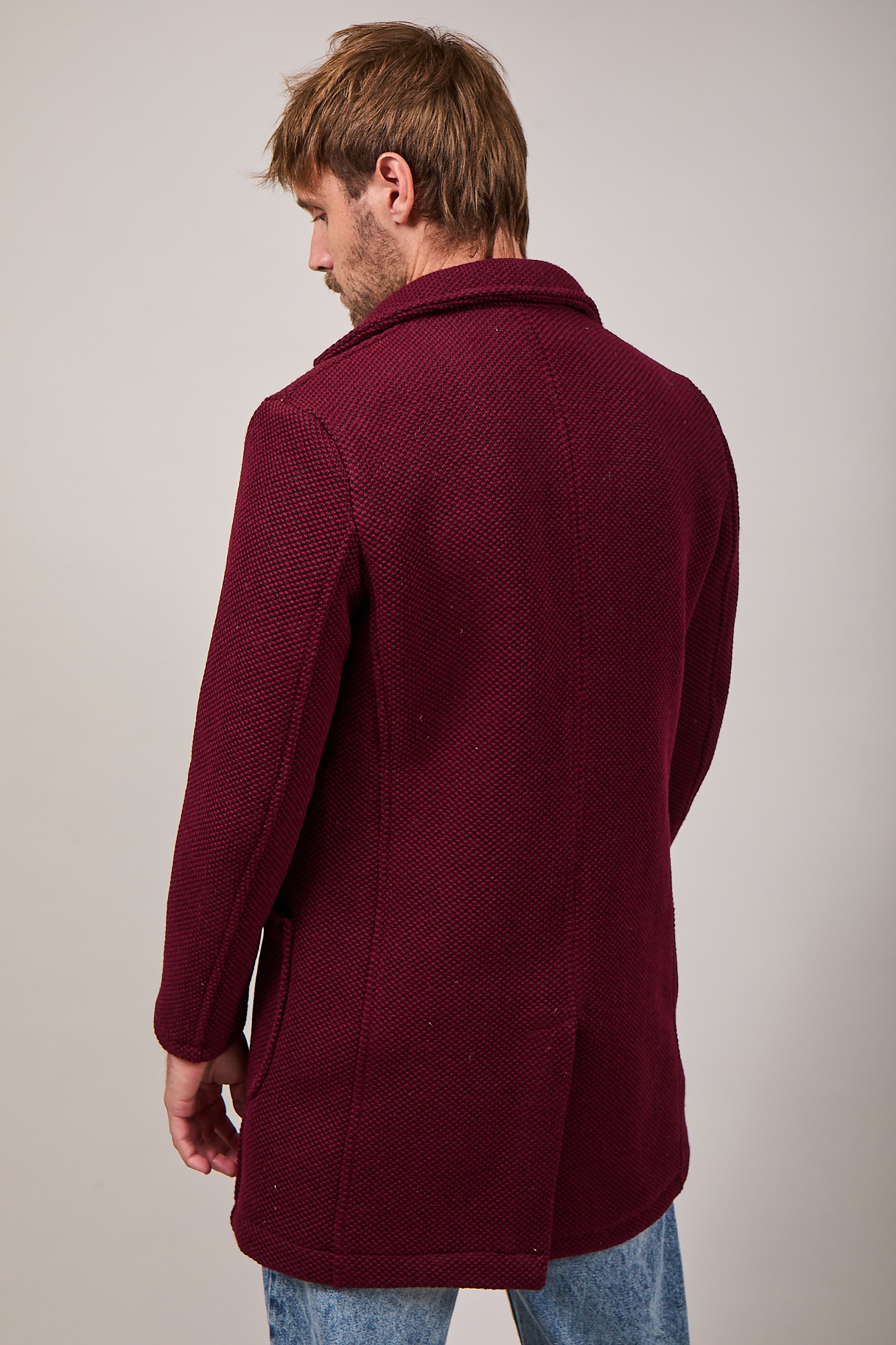 Cappotto V2 Punto di Riso Bordeaux (12245095776596)