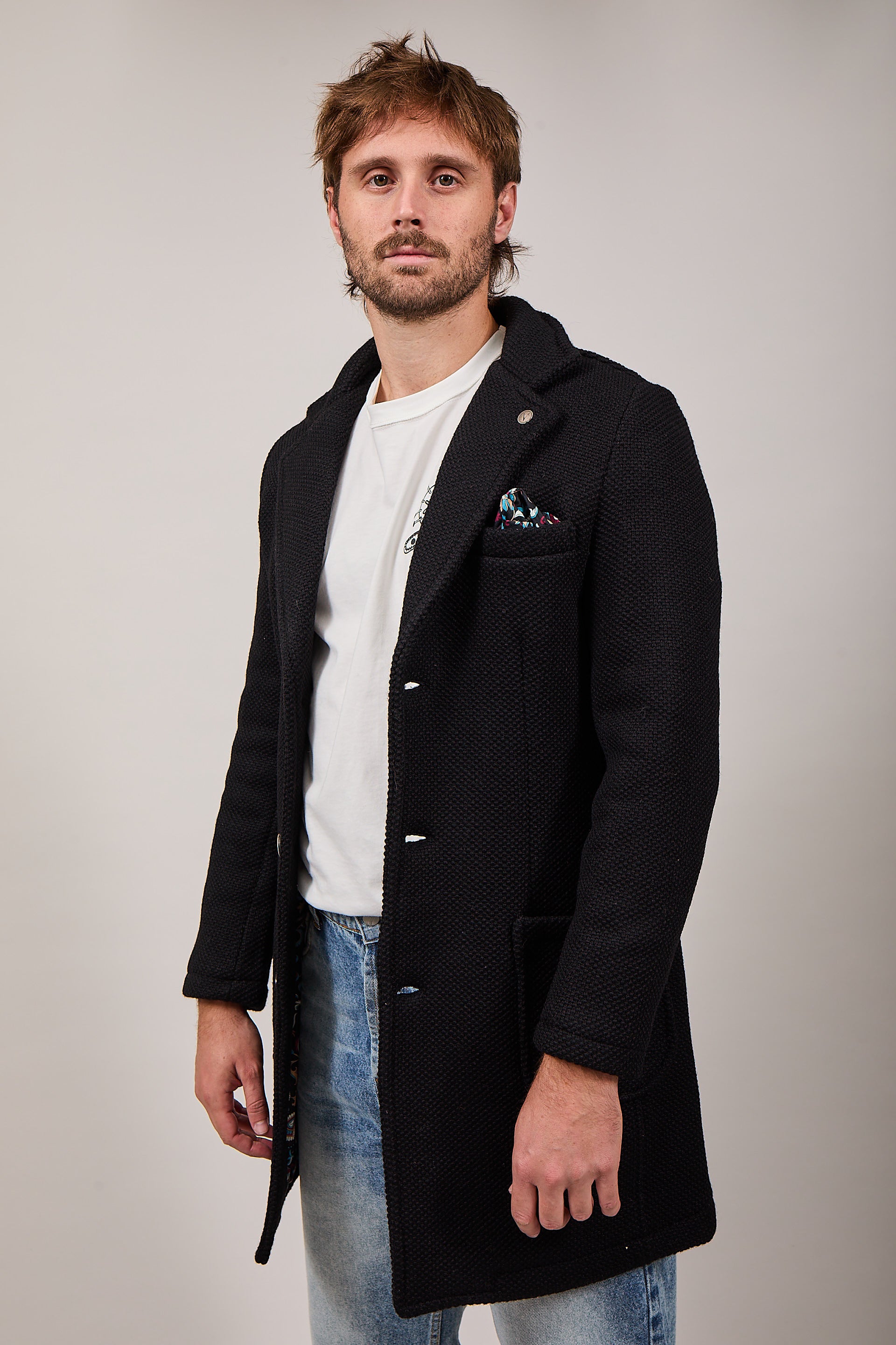 Cappotto V2 Punto di Riso Nero (12245096104276)