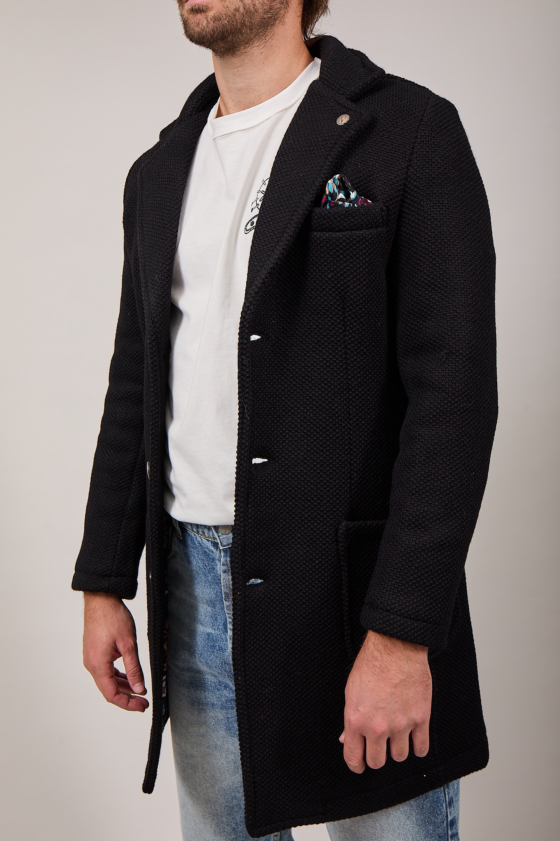 Cappotto V2 Punto di Riso Nero (12245096104276)