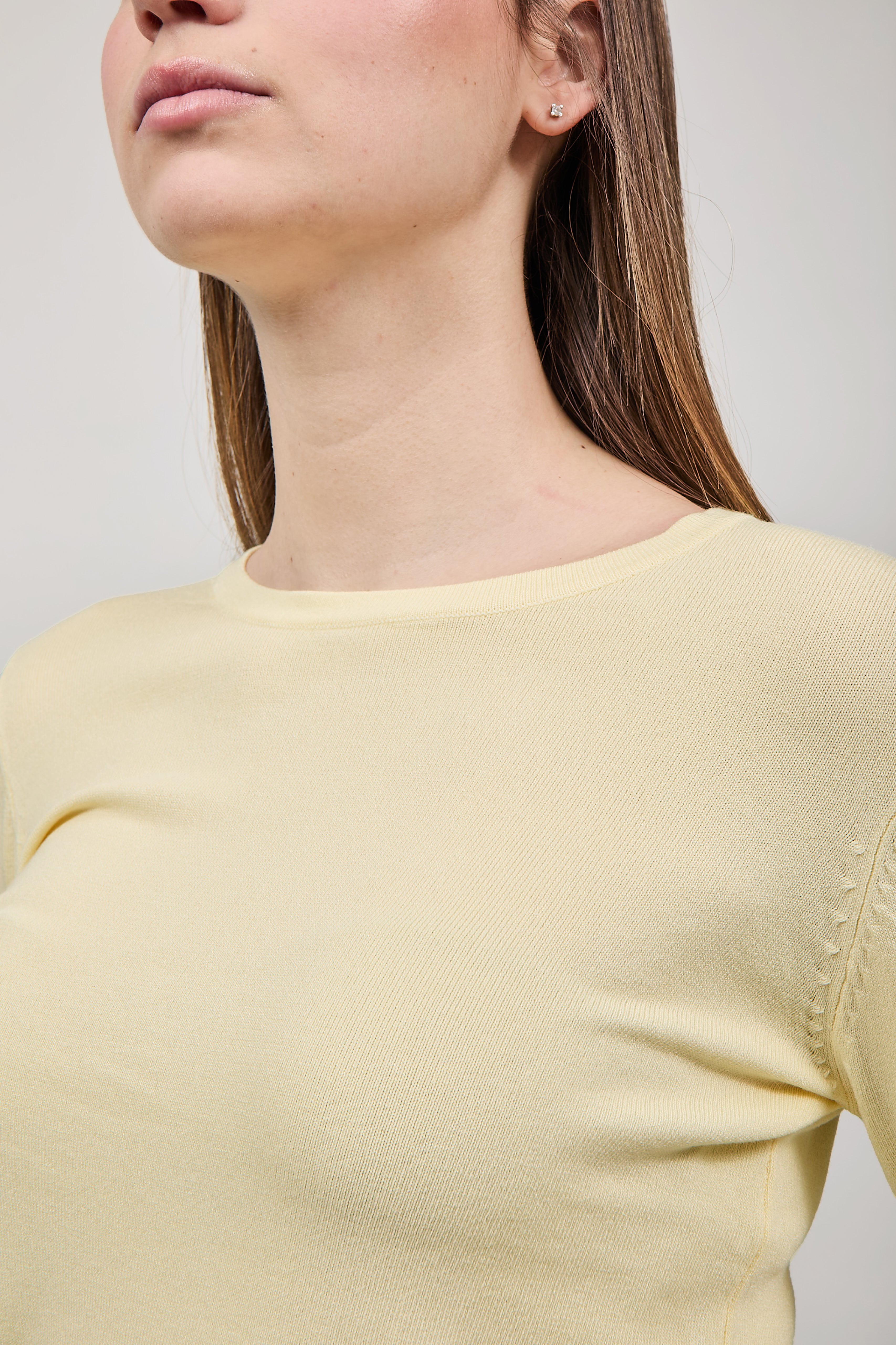 Maglioncino Lokita Giallo Pastello