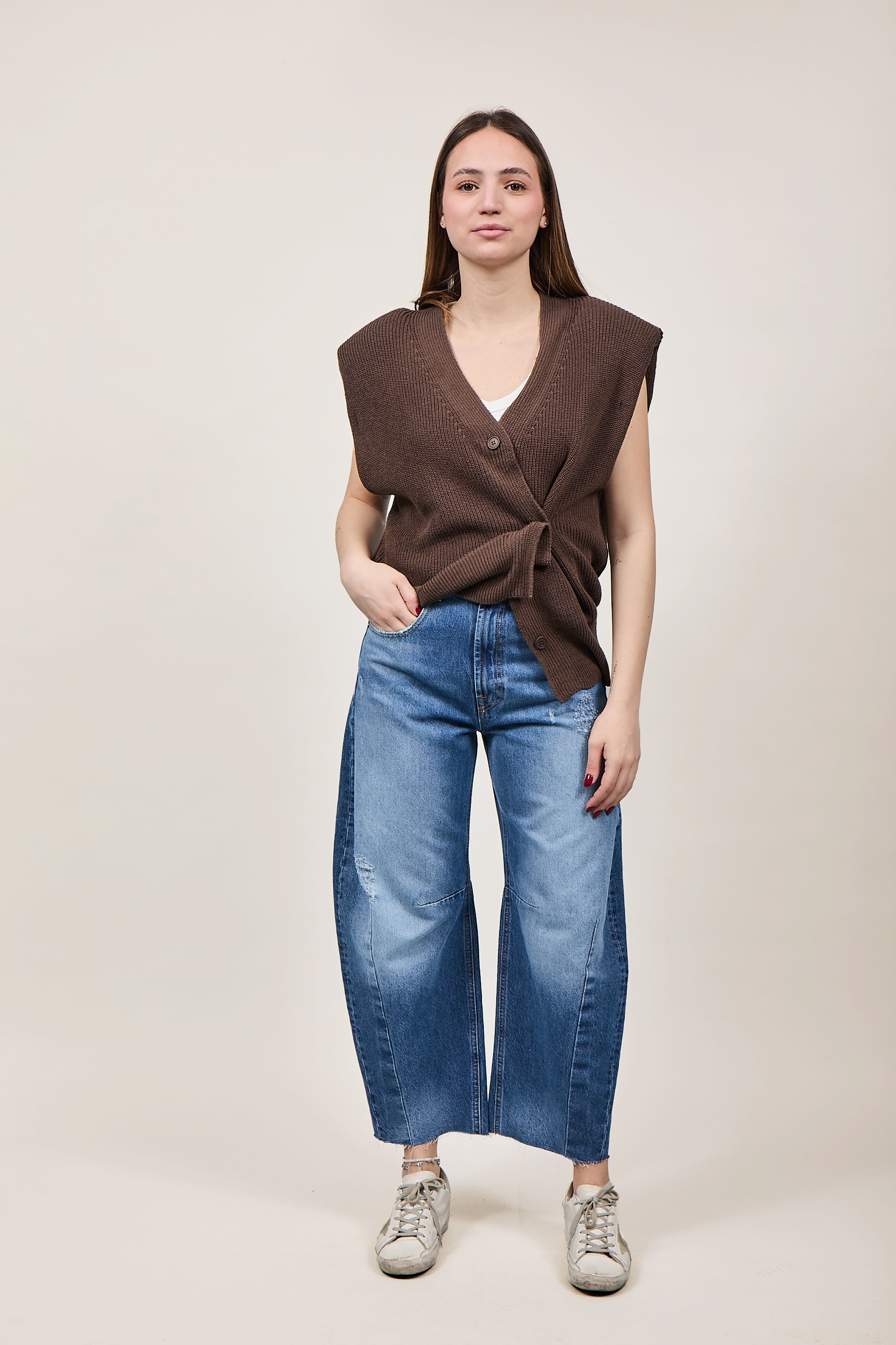 Jeans Haveone Barbara Denim Blu