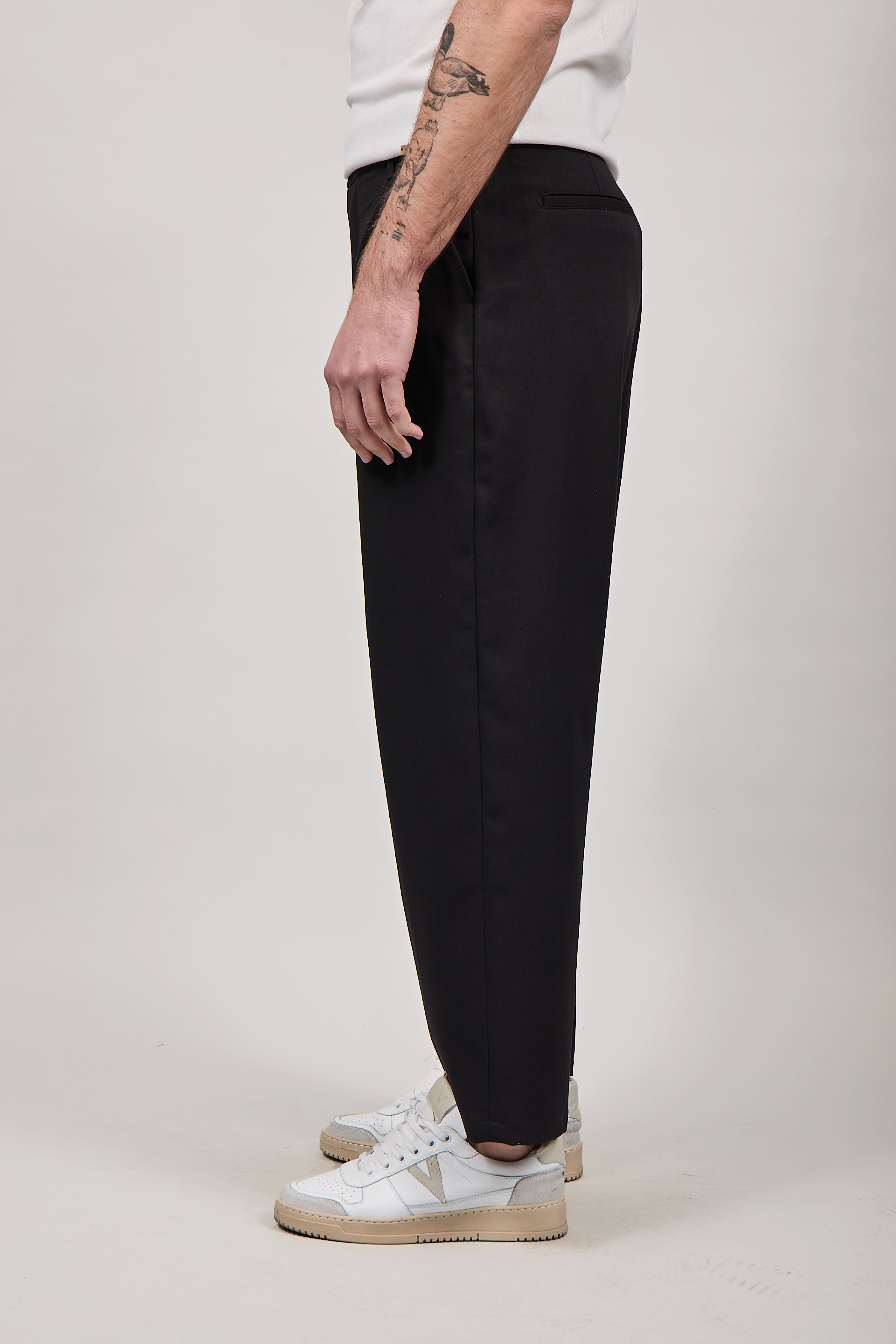 Pantalone Berna fibbie 364 Nero