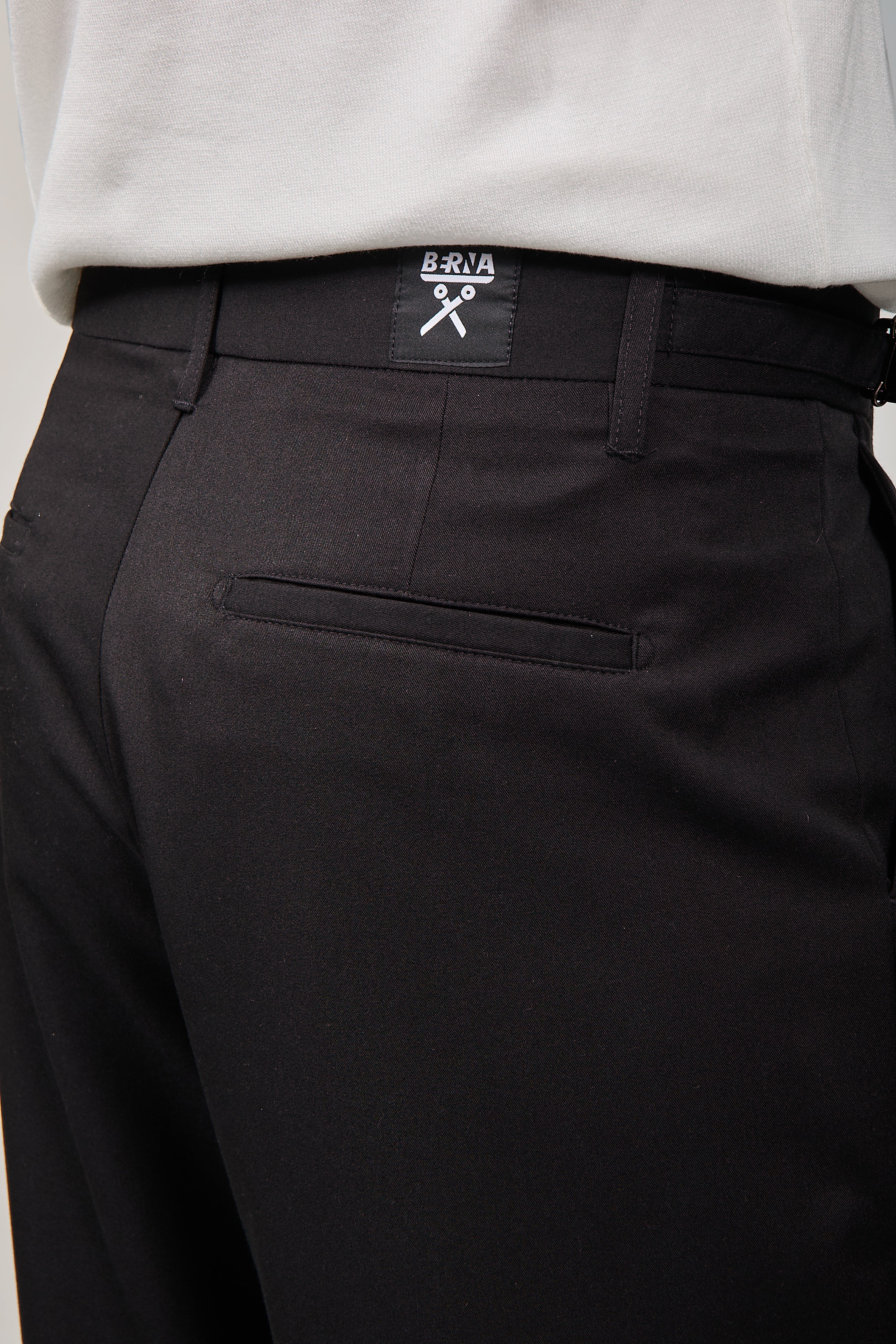 Pantalone Berna fibbie 364 Nero