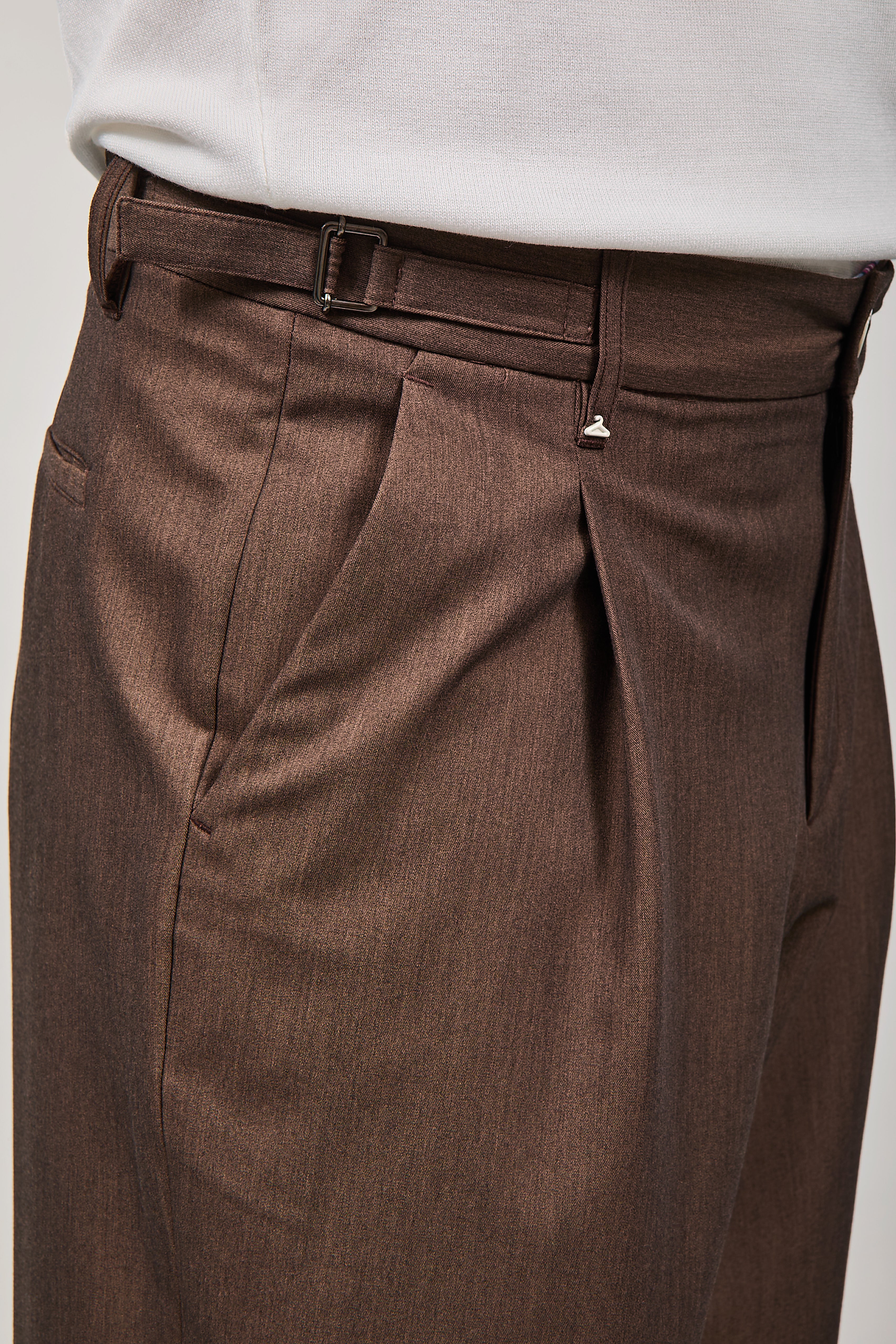 Pantalone Berna fibbie 364 Caffè