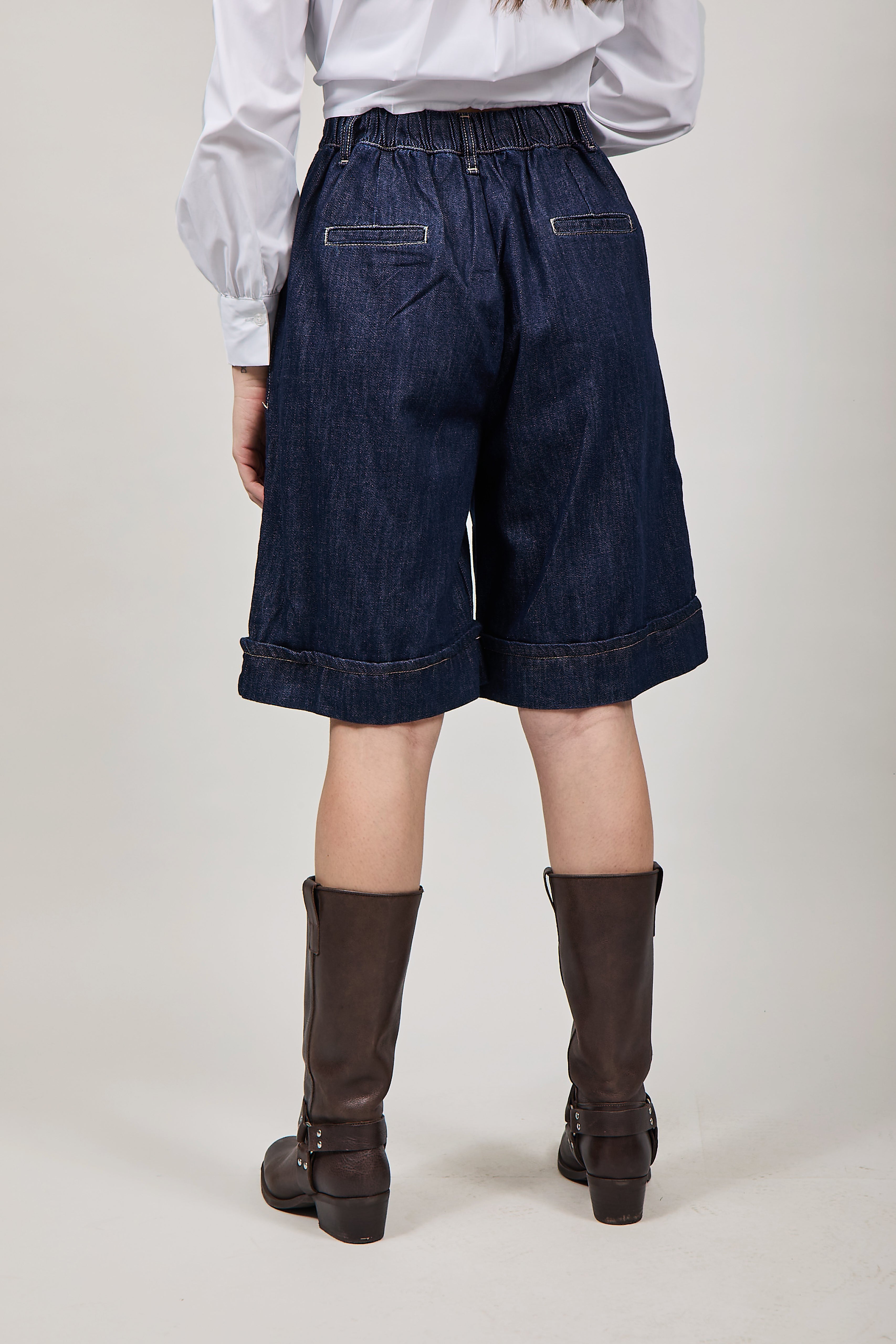Bermuda Lokita Denim scuro