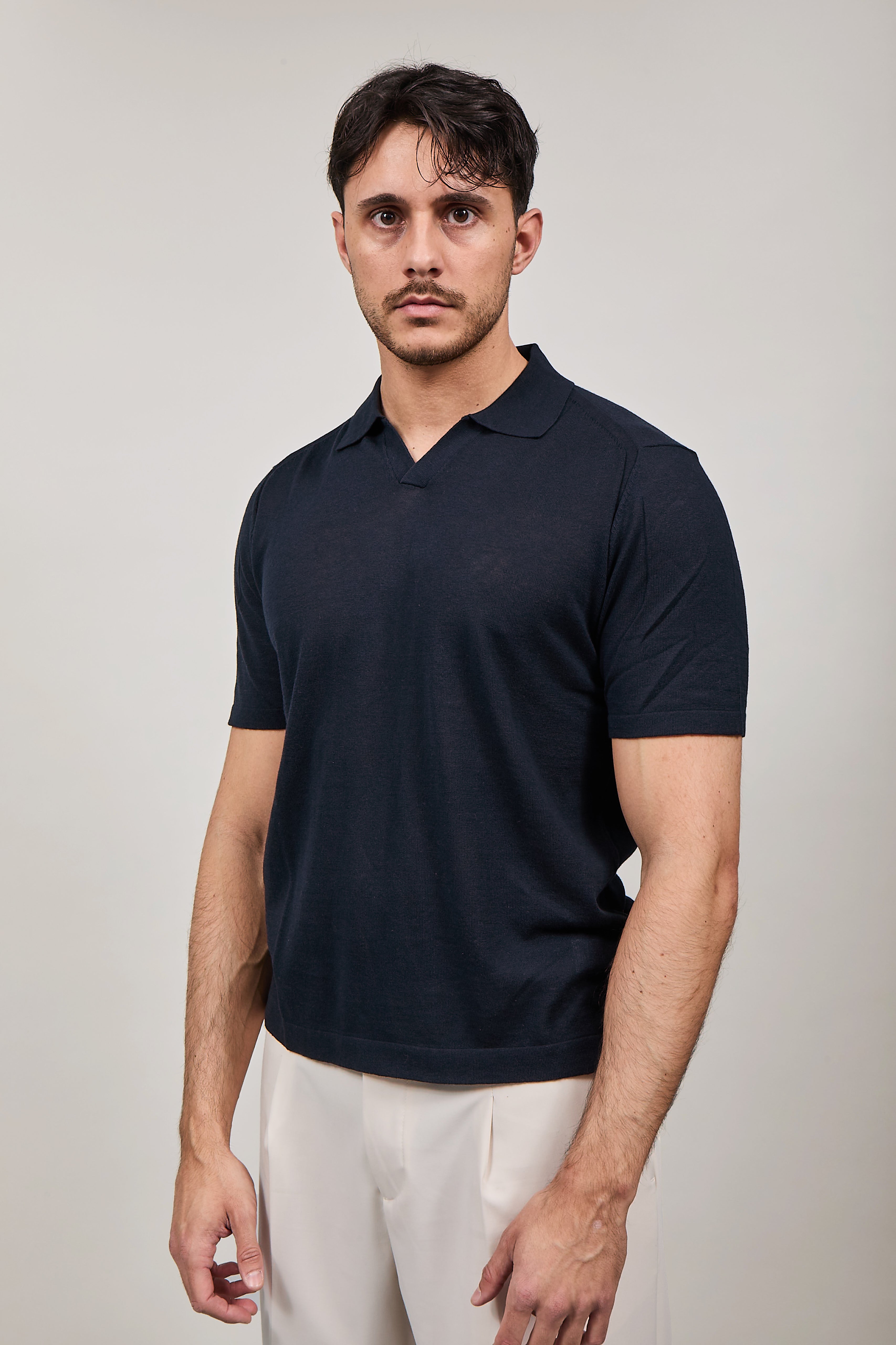 Polo Berna Derby Navy