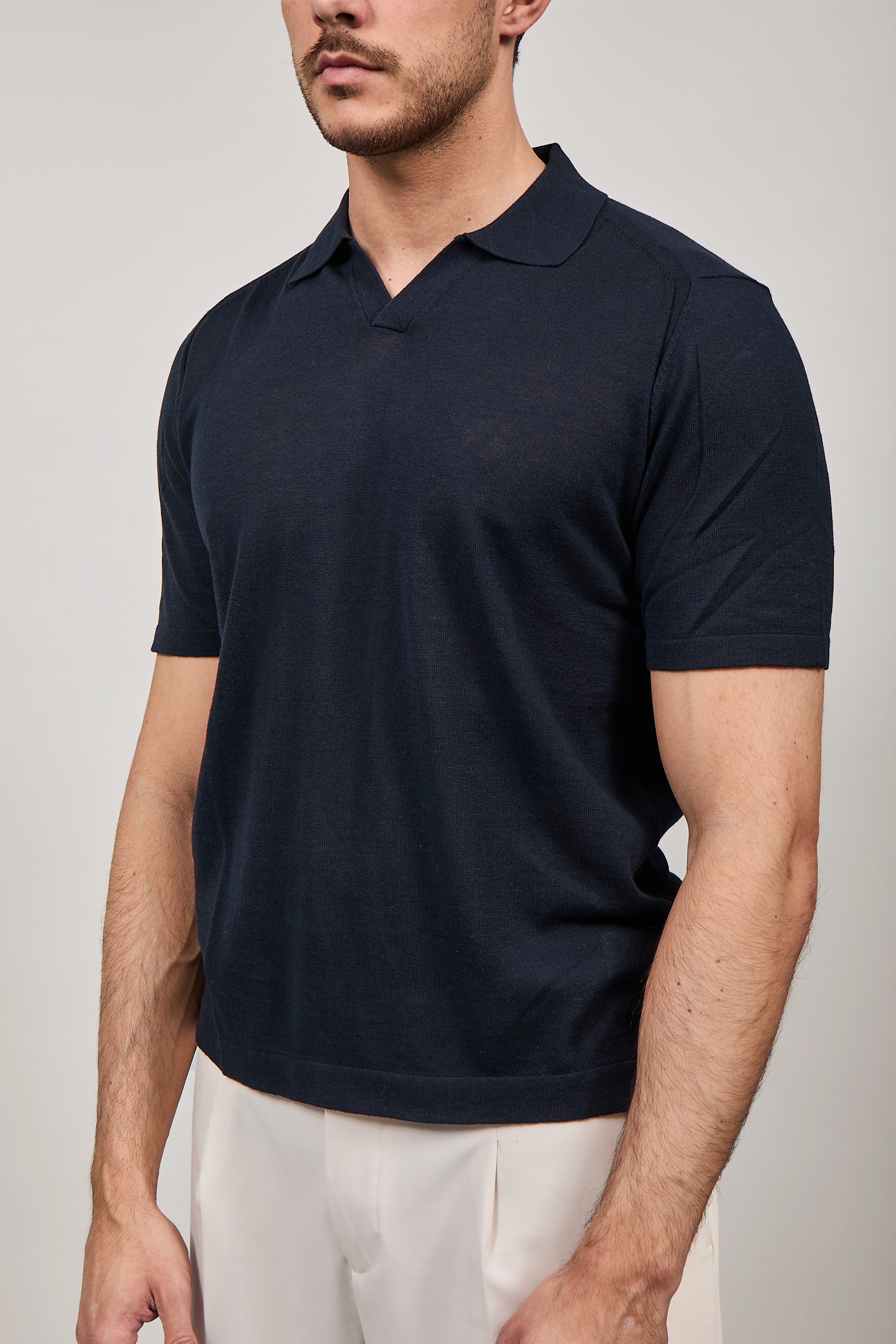 Polo Berna Derby Navy