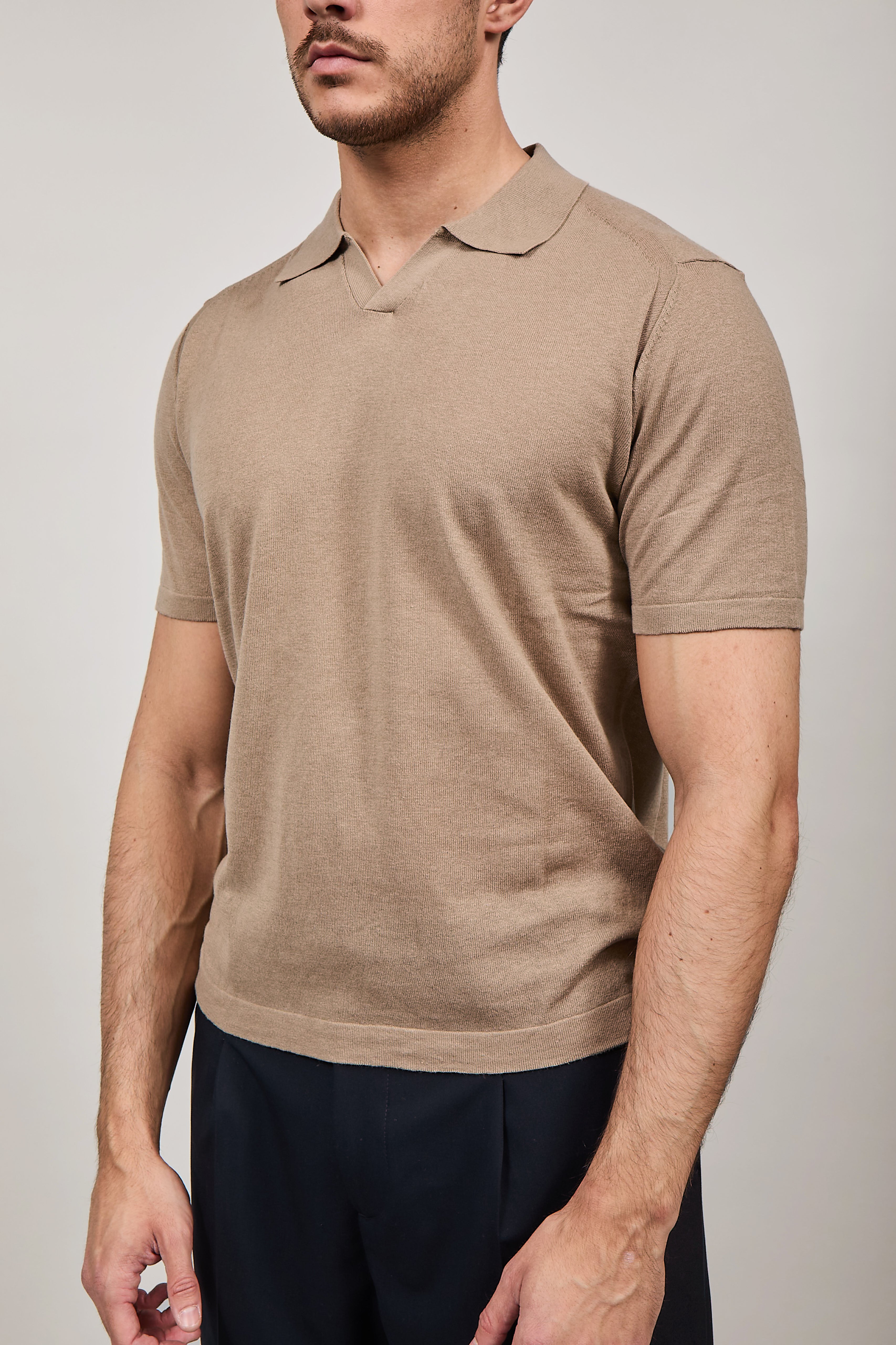 Polo Berna Derby Nocciola